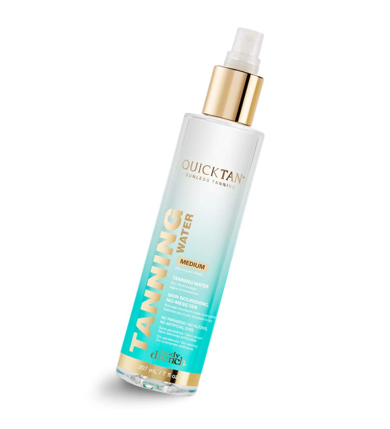 Body Drench Tanning Water Sprayer 7 oz - Easy and Even Sunless Tan Solution - Buy Online on GoSupps.com