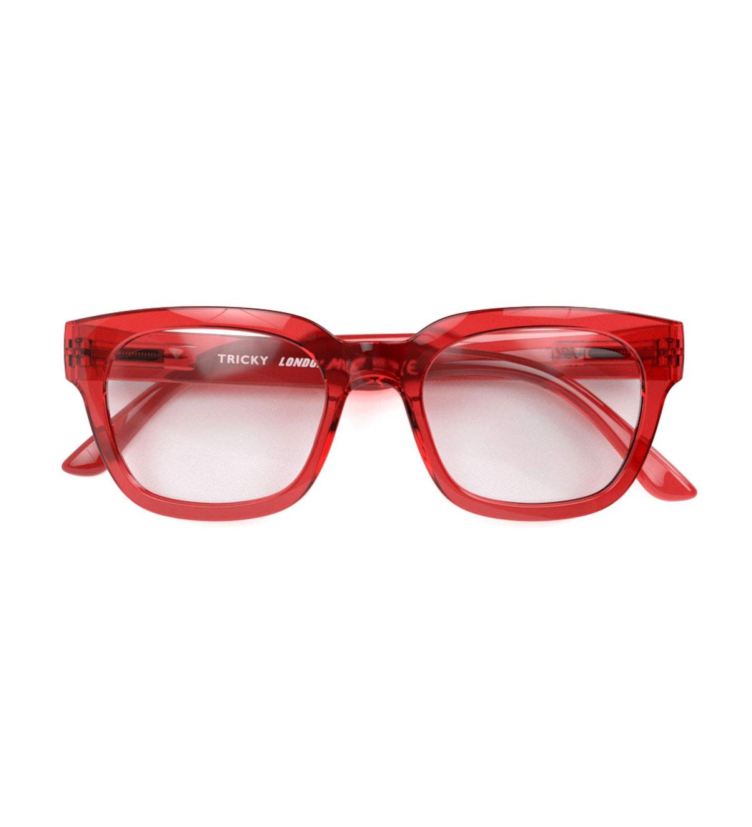 Shop London Mole Glasses - Tricky Blue Light Blocking Glasses for Men & Women | Unisex Cool Blue Blocker | Transparent Red Anti-Eye Load for Screens - Buy Online on GoSupps.com