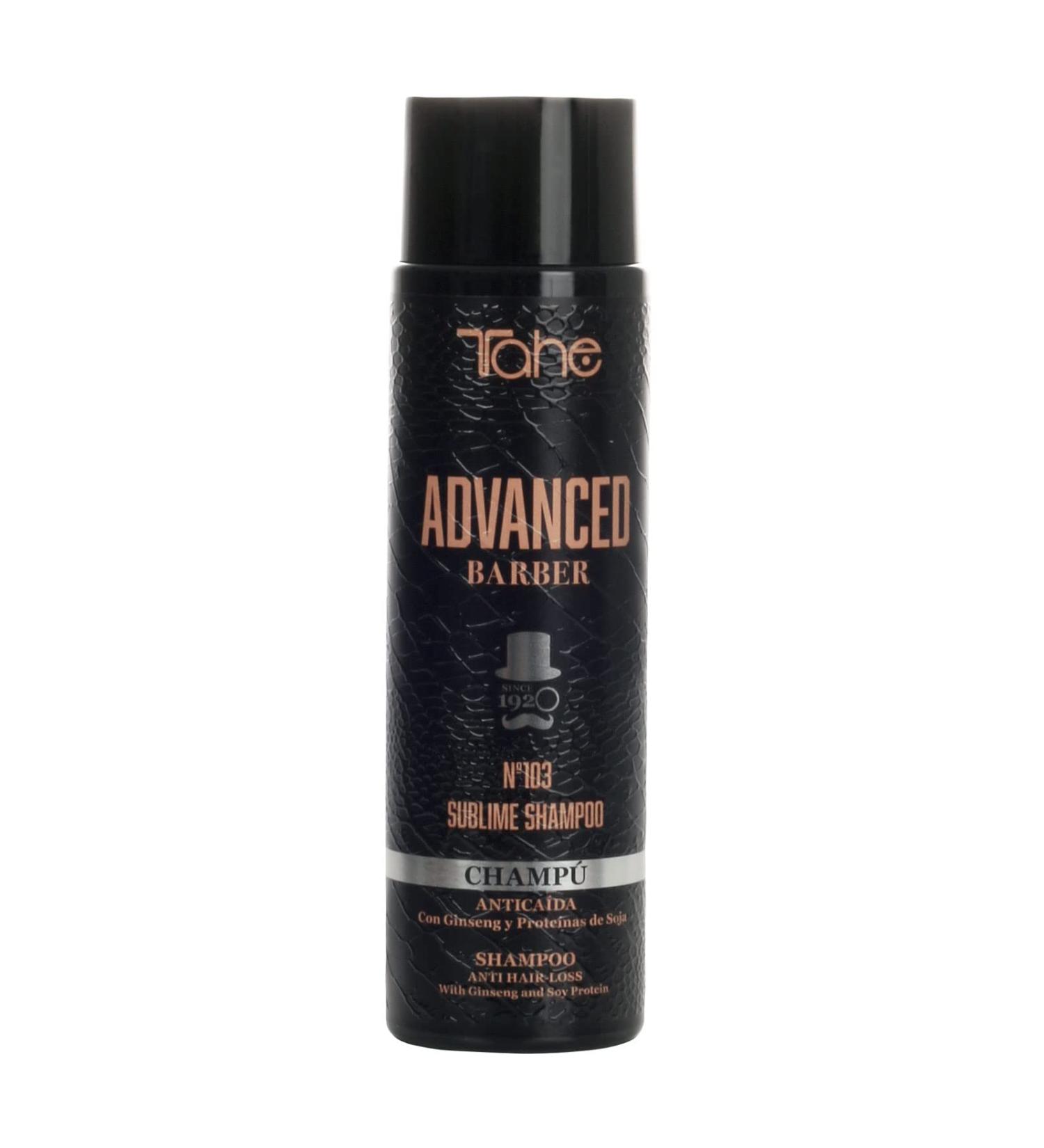 Tahe Advanced Barber Anti-Hair Loss Shampoo Frequent Use for Men No. 103 Sublime 300 ml - Buy Online on GoSupps.com