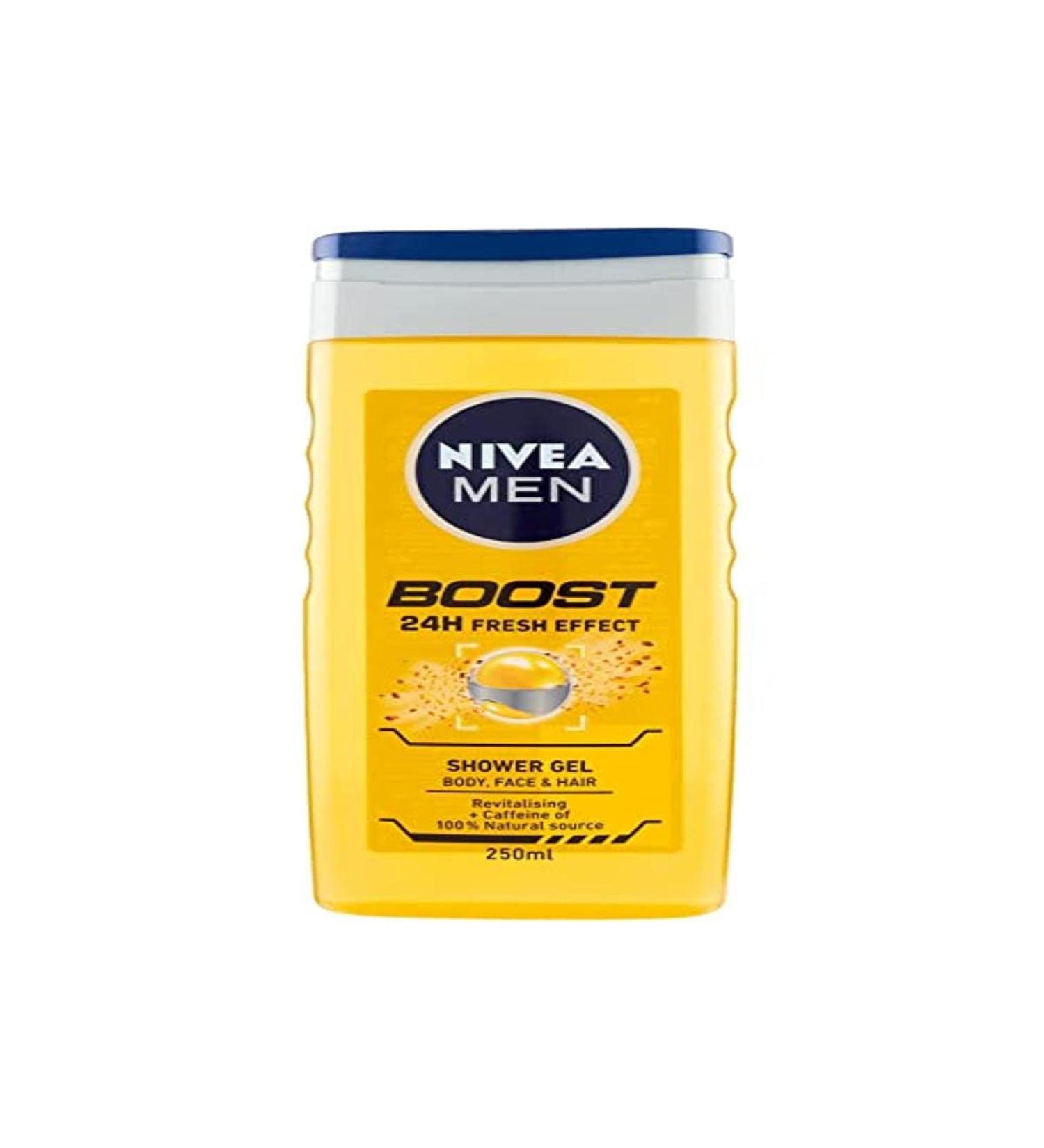 Nivea Mens Shower 250 ml Boost 24h Fresh Effect