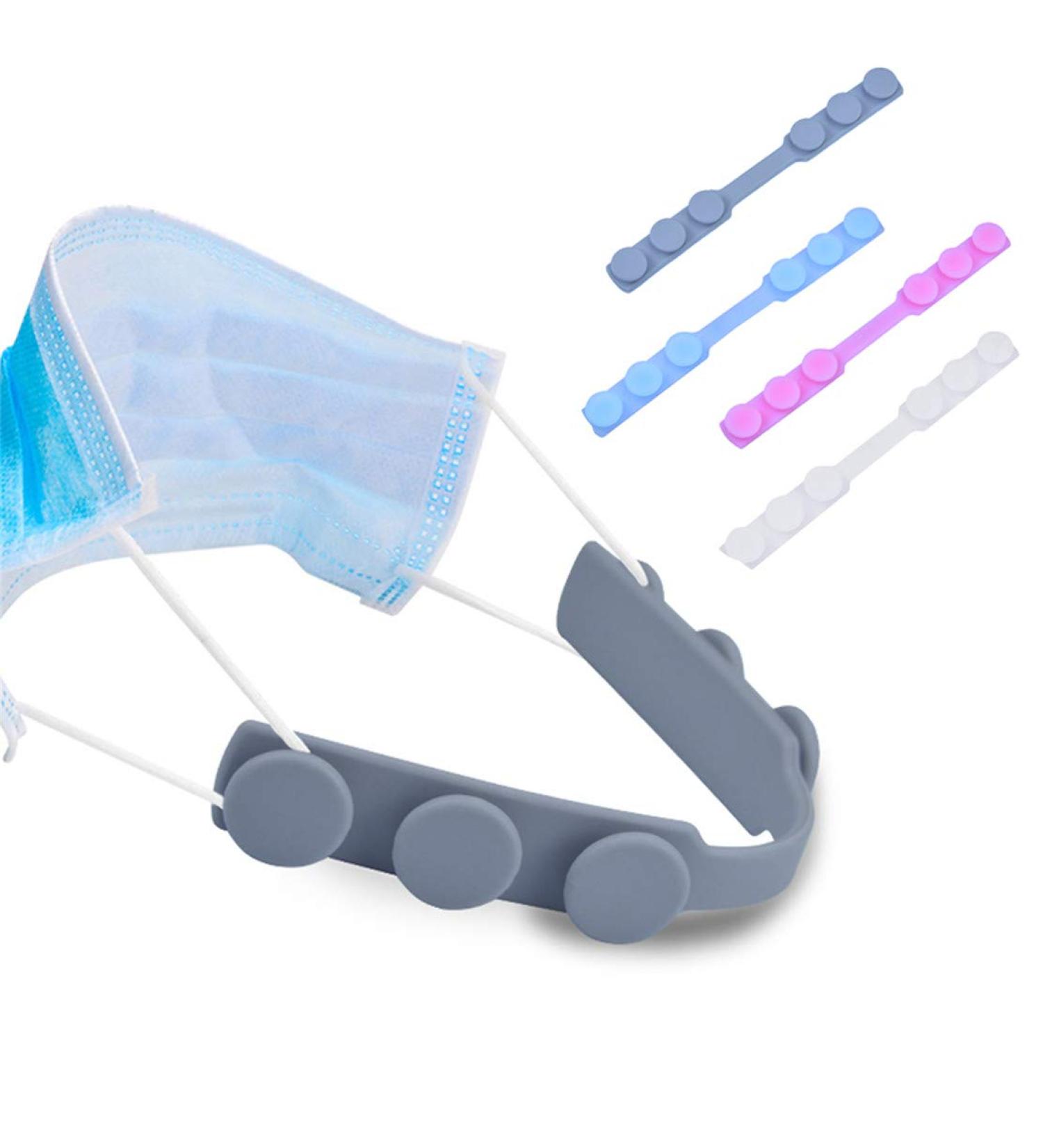 3PCS Mask Strap Extender Adjustable Comfortable Anti-Tightening Ear Grips Extension - 4 Colors Random - Buy Online on GoSupps.com