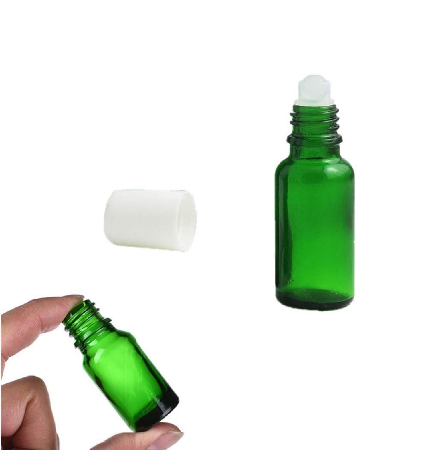 XD Essential Oil Roll-On Bottle 15ml Refillable Glass Roller for Travel & Home Use | Best for Essential Oils - Buy Online on GoSupps.com
