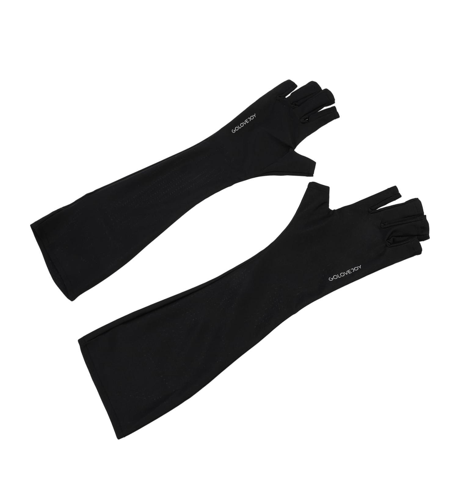 FRCOLOR 1 Pair Nail Gloves Fingerless Gloves Gel Nail Led Lamp Gel Manicure Gloves Uv-resistant Manicure Gloves Manicure Tools Uv Shield Gloves Mj03 Sun Protection Polyester 25X9X0.4CM - Buy Online on GoSupps.com