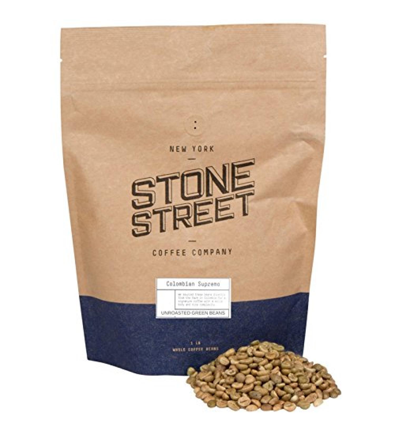 Colombian Supremo Unroasted Green Coffee Beans 1 LB - 100% Arabica Extra Large Grade - 1 Pound Bag - Buy Online on GoSupps.com