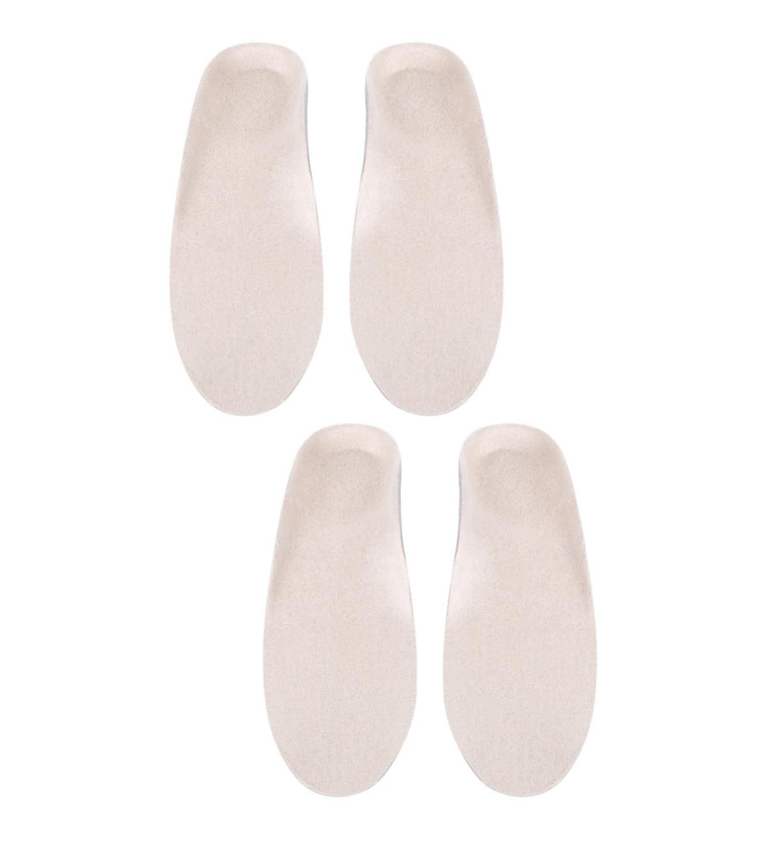 FRCOLOR 2pcs Foot Orthotic Insoles - Arch Support Shoe Pads for Flatfoot Care | Comfort & Pain Relief - Buy Online on GoSupps.com