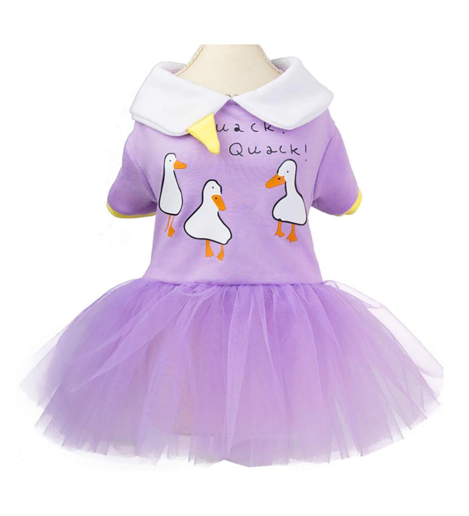 Luxury Purple Dog Dress for Little Girls - Tutu & Rock Style Puppy Clothing | Wedding & Special Occasion Gear - Buy Online on GoSupps.com