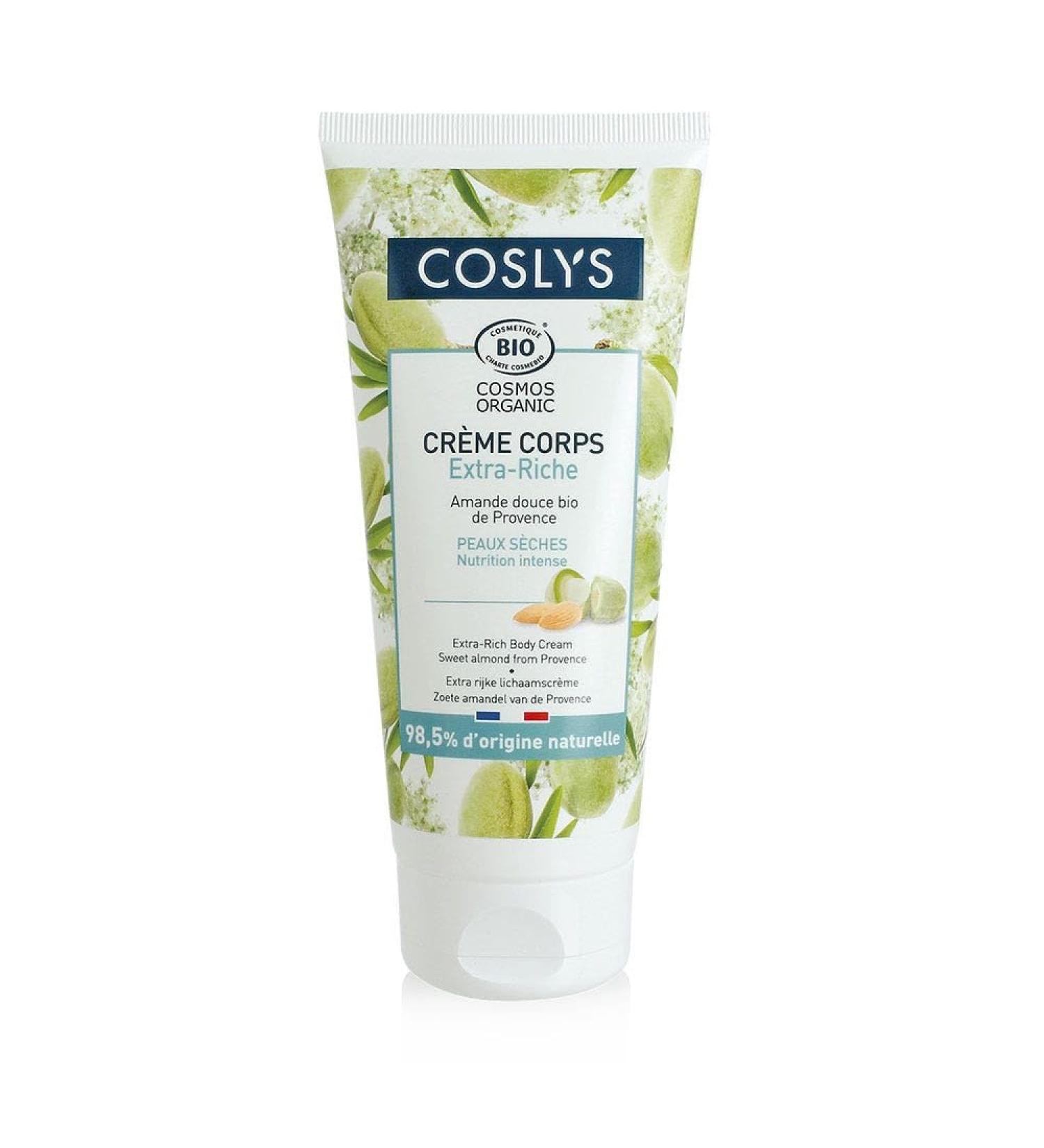 Organic Sweet Almond Body Cream - Coslys