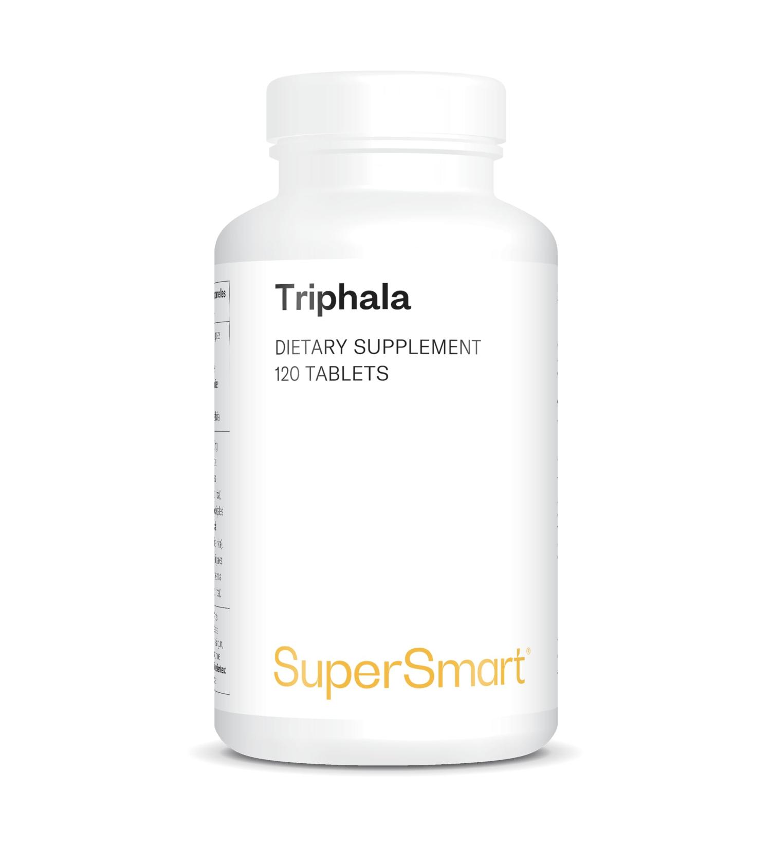 Triphala Sant du Foie et D tox Intestinale - Compl ment Alimentaire Ayurv dique Antioxydant Naturel en Comprim s Detox foie et intestin - 120 comprim s SuperSmart