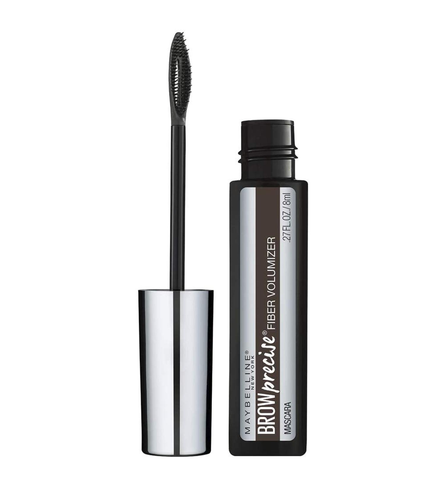 Maybelline Brow Precise Fiber Volumizer Eyebrow Mascara, Deep Brown - 0.27 fl. oz - Buy Online on GoSupps.com