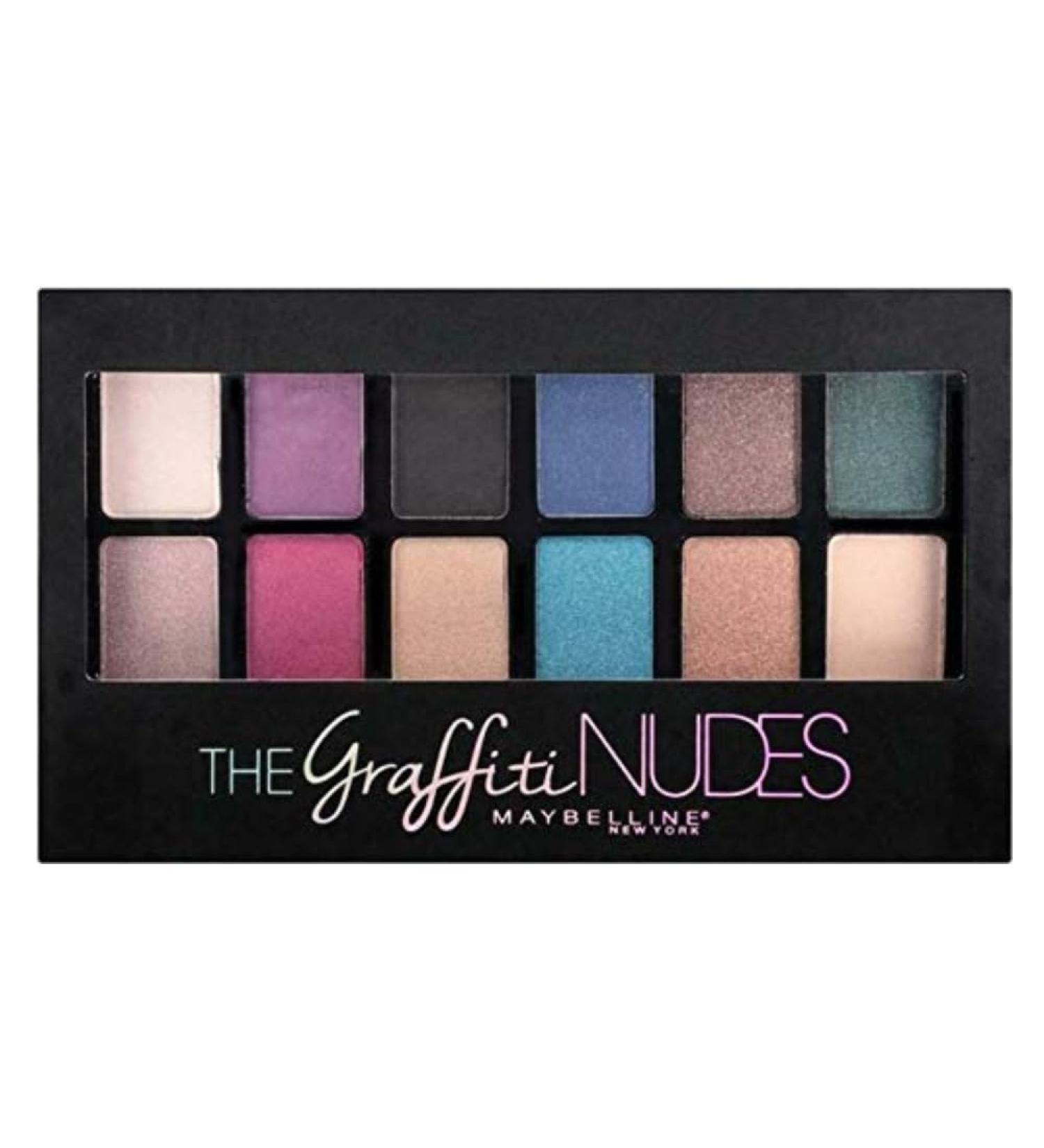 Maybelline New York The Graffiti Nudes Palette 1 pack (1 x 10 g)