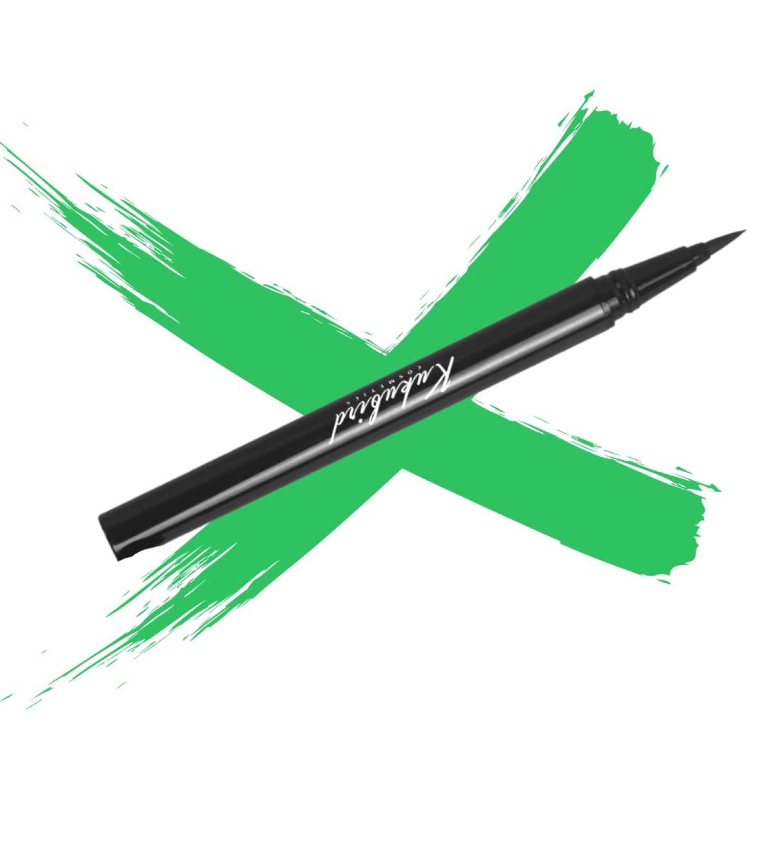 Kukubird Wicked Waterproof Eyeliner - Black Red Yellow & Blue Pigmented Liquid Eyeliner for Bold Looks | International Shipping - Buy Online on GoSupps.com