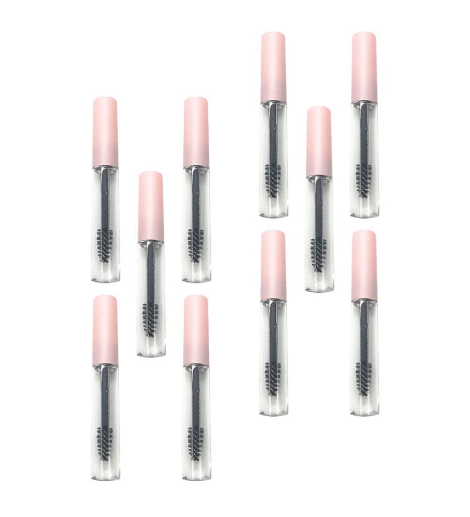 10pcs Air Traffic Control Lash Mascara Tube Eyelash Lip Gloss Bottles Travel Liquid Eyeliner Clean - Buy Online on GoSupps.com