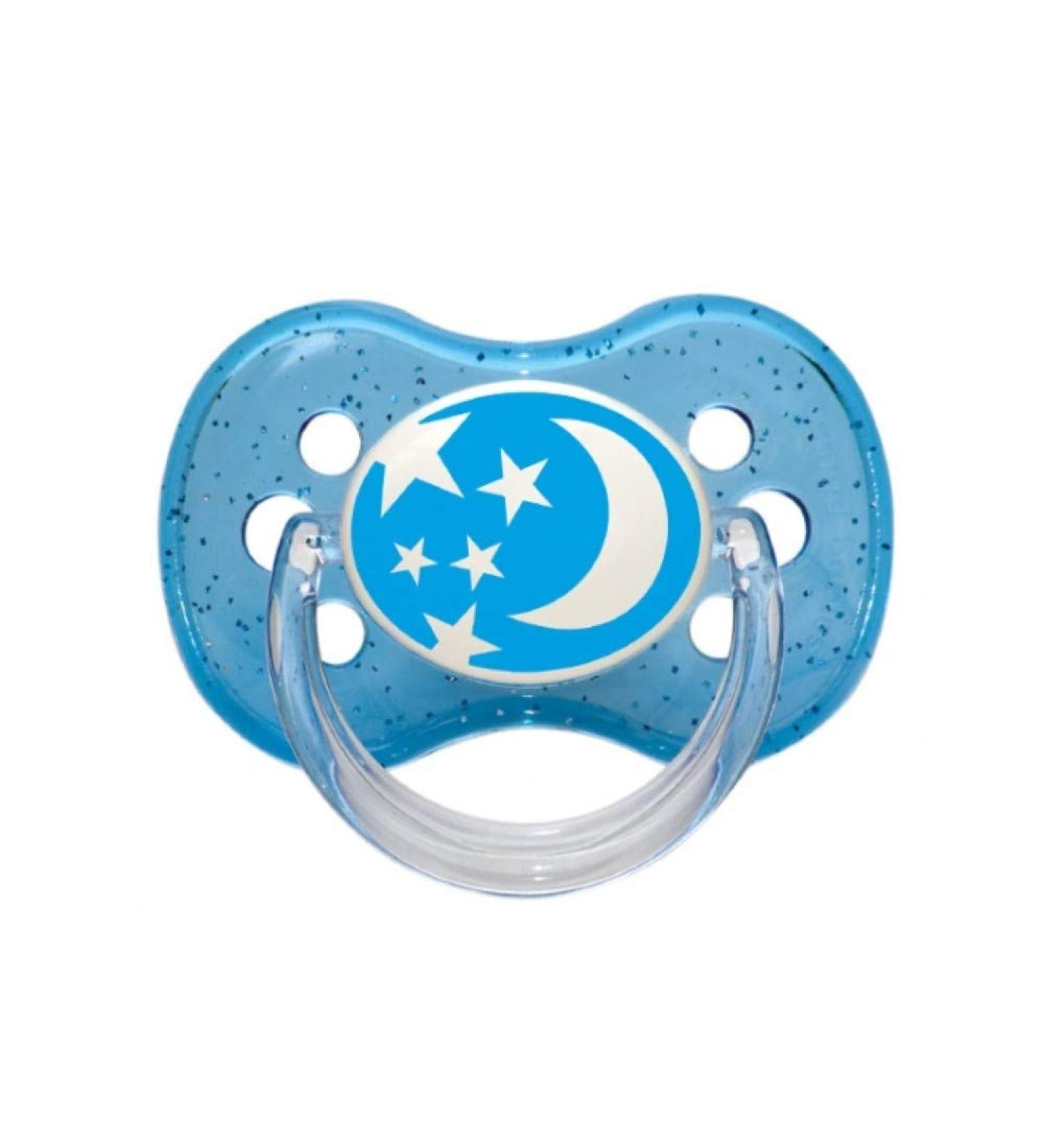 Canpol babies NATURE Baby Glitter Pacifier Latex (6-18m)