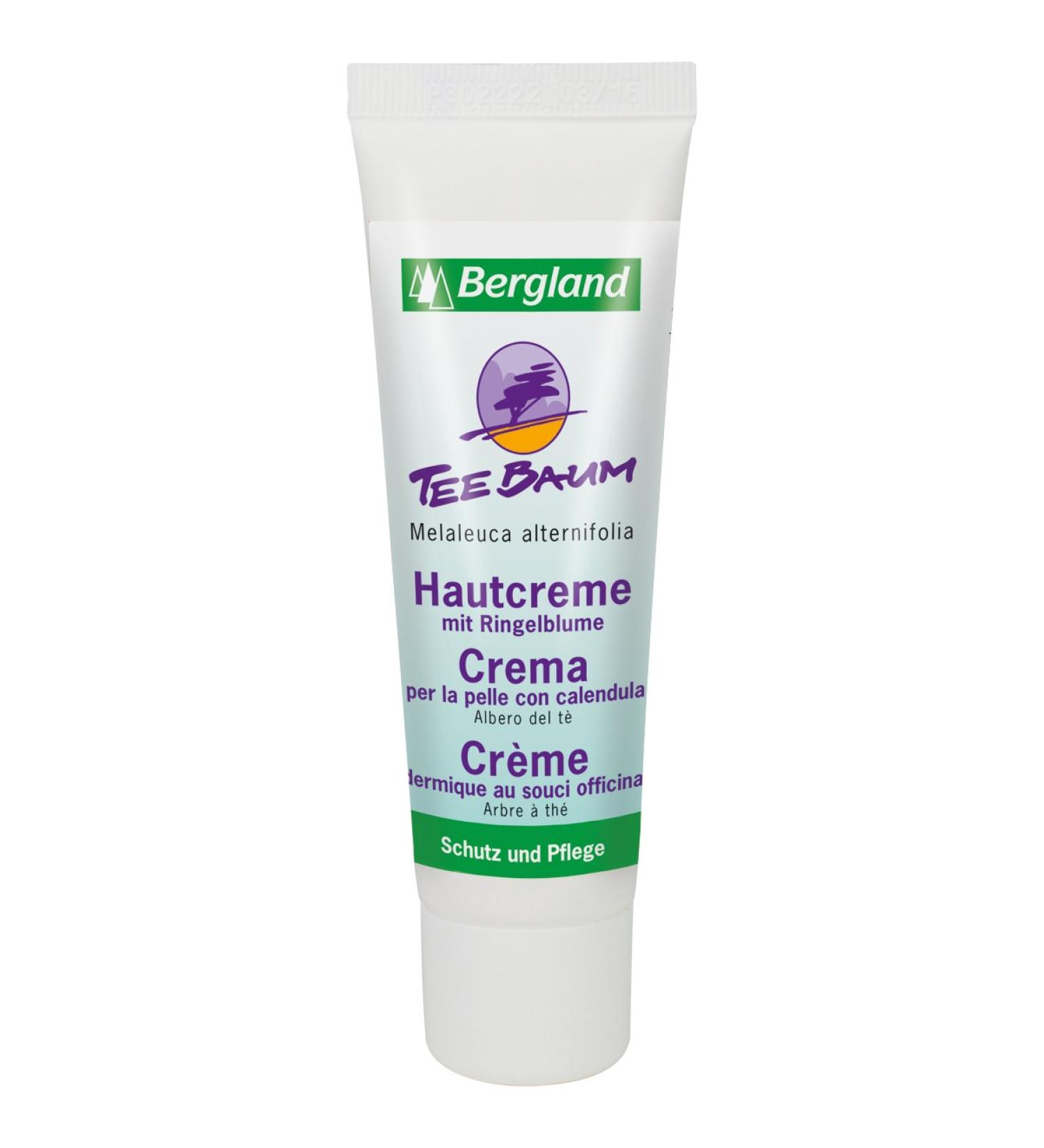 Bergland Tea Tree Skin Cream with Marigold 1 Pack (1 x 50 ml)