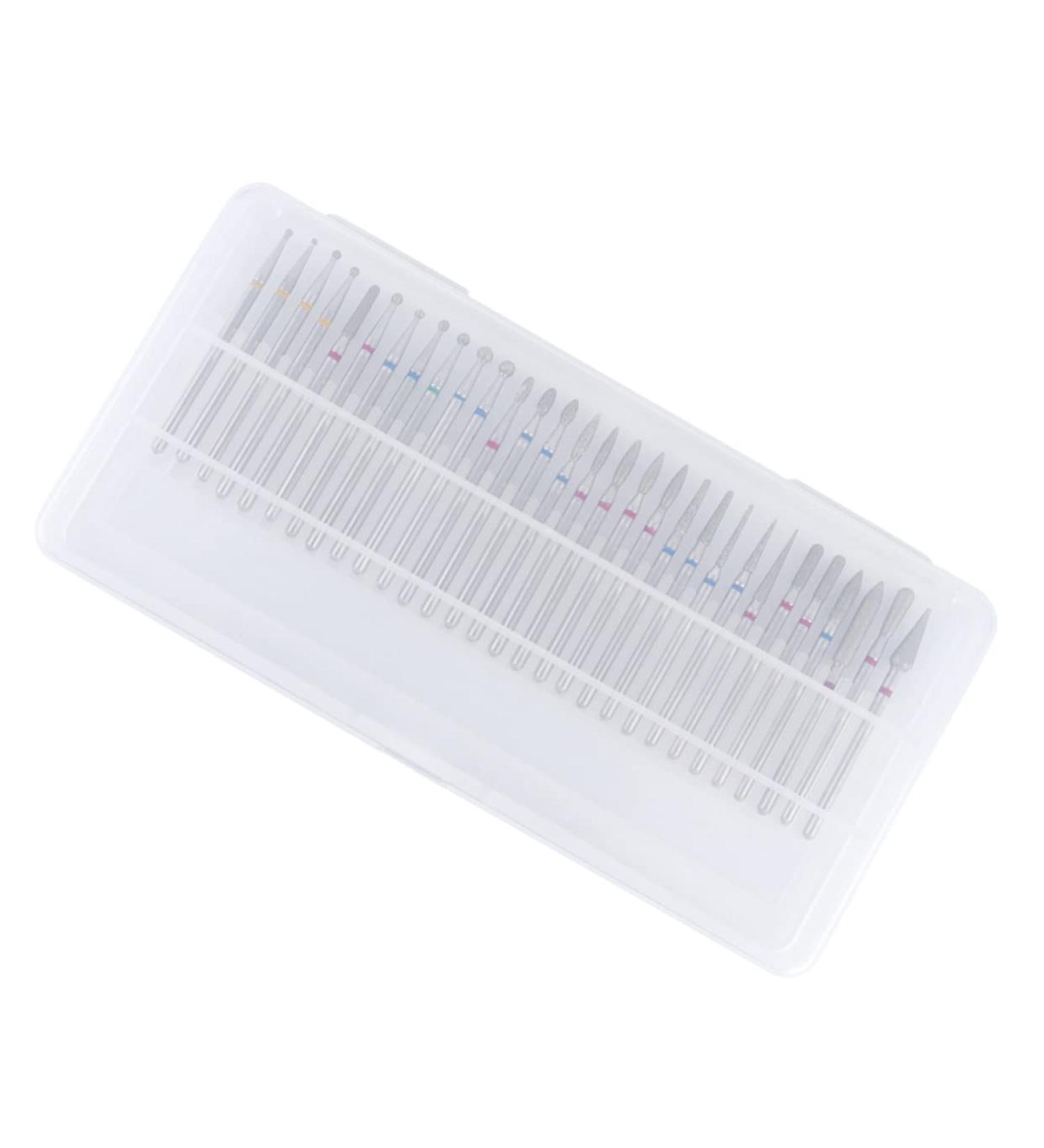 minkissy Nail Goue 1 Box Diamond Drill Bit Diamond Drill Bits s Drill Bits Manicure Tools Care Polishing Drill Polisher Manicure Head Grinding Head Care Set To Rotate - Buy Online on GoSupps.com