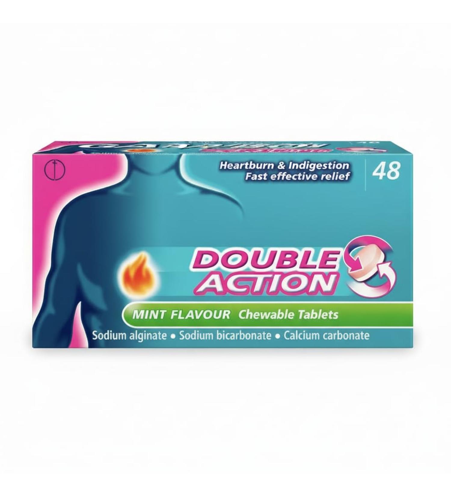 HealthAZ Mint Flavor Chewable Tablets 48 Tablets