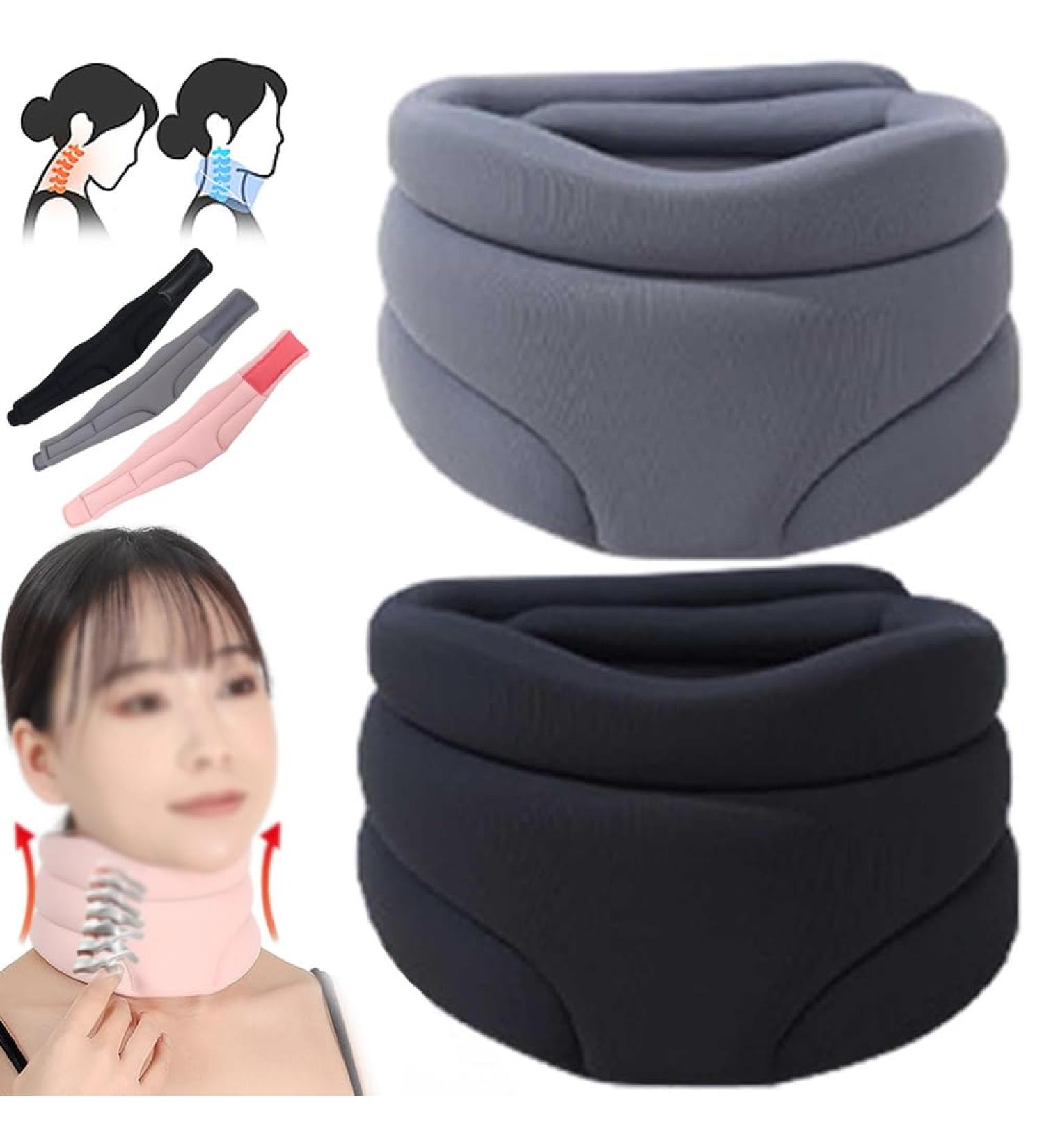Slumberzen Snoring Solution Sleep Neck support Sleep support Neck Brace for Neck Pain and Support Neck Support Brace for Women Men (2PCS-B) - Buy Online on GoSupps.com