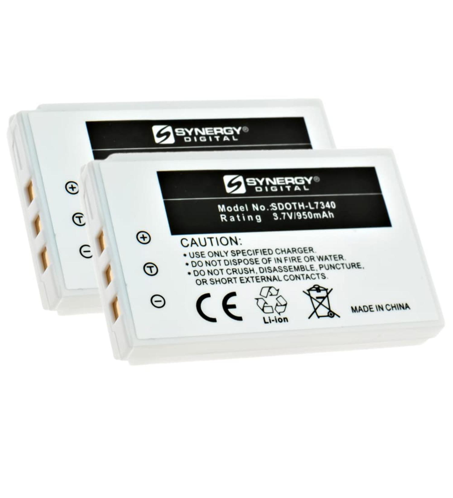 Synergy Digital Remote Control Batteries - Compatible with Monster MCC-AV100 (2 Pack Li-ion 3.7V 950 mAh) for International Shipping - Buy Online on GoSupps.com