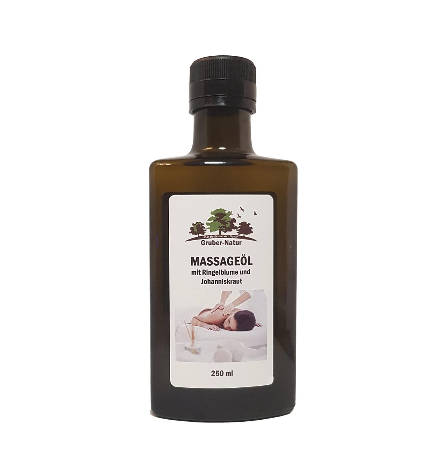 Massage oil with marigold and St. John's wort 250 ml