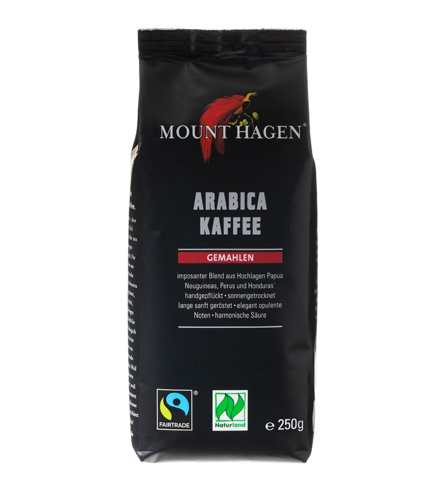  Mount Hagen Mount Hagen Arabica 250g Organic Ground Coffee Maker - Pack of 6 - Buy Online on GoSupps.com