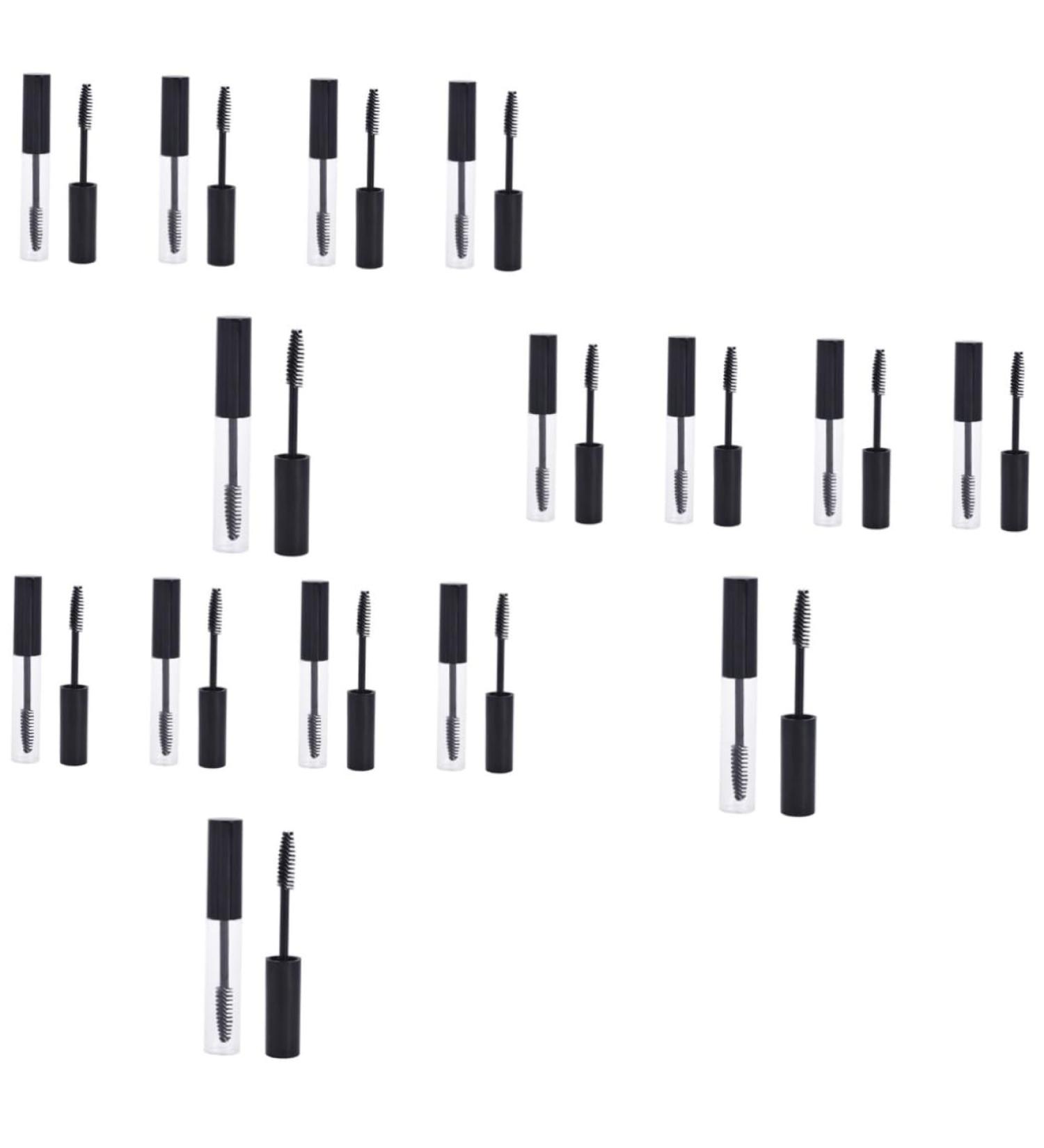 FOMIYES 15 Pcs Mascara Brush Empty Bottle Mascara Vials Lash Bonder Mascara Bottle Air Traffic Control Pack 10.5X1.6cmx3pcs Blackx3pcs - Buy Online on GoSupps.com