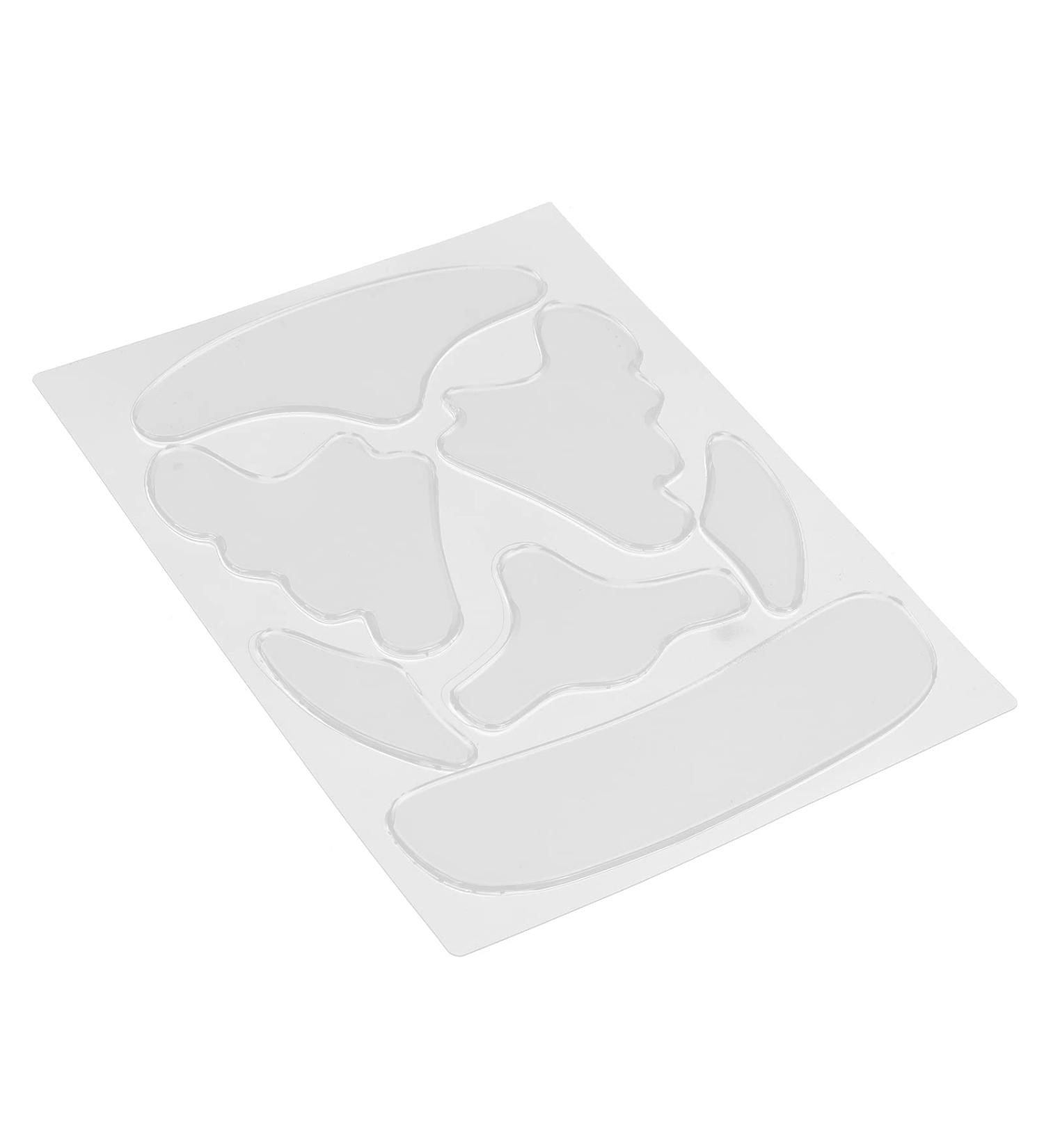 Qukaim Facial Anti Wrinkle Pads 7 in 1 Facial Wrinkle Patches Reusable Silicone Anti-Wrinkle Pads for Face and Eyes - Buy Online on GoSupps.com