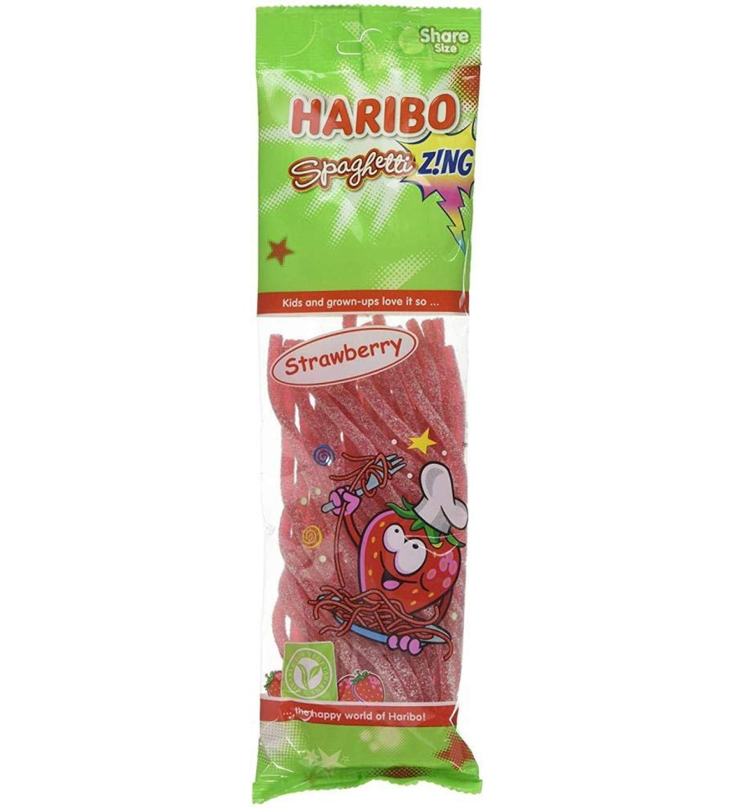Haribo Spaghetti Z!Ng Strawberry 160 g