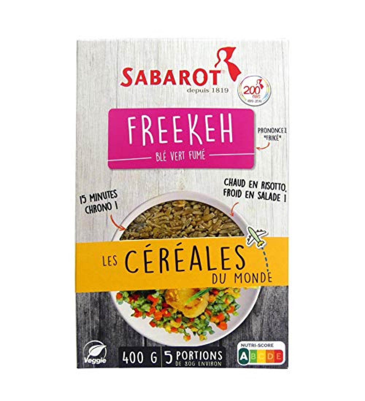 Sabarot - Freekeh 400 g - Buy Online on GoSupps.com