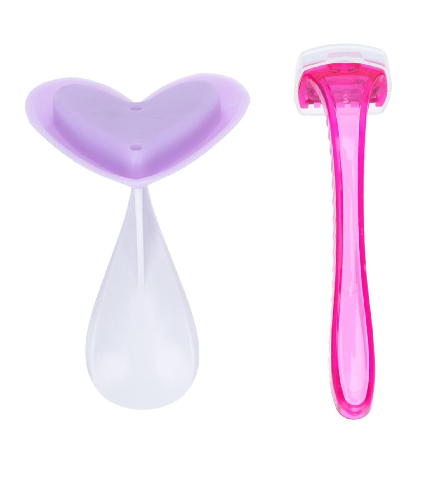 4 Sets Intimate Area Trimming Tool - Silica Gel Bikini Shaver for Smooth Skin - Buy Online on GoSupps.com