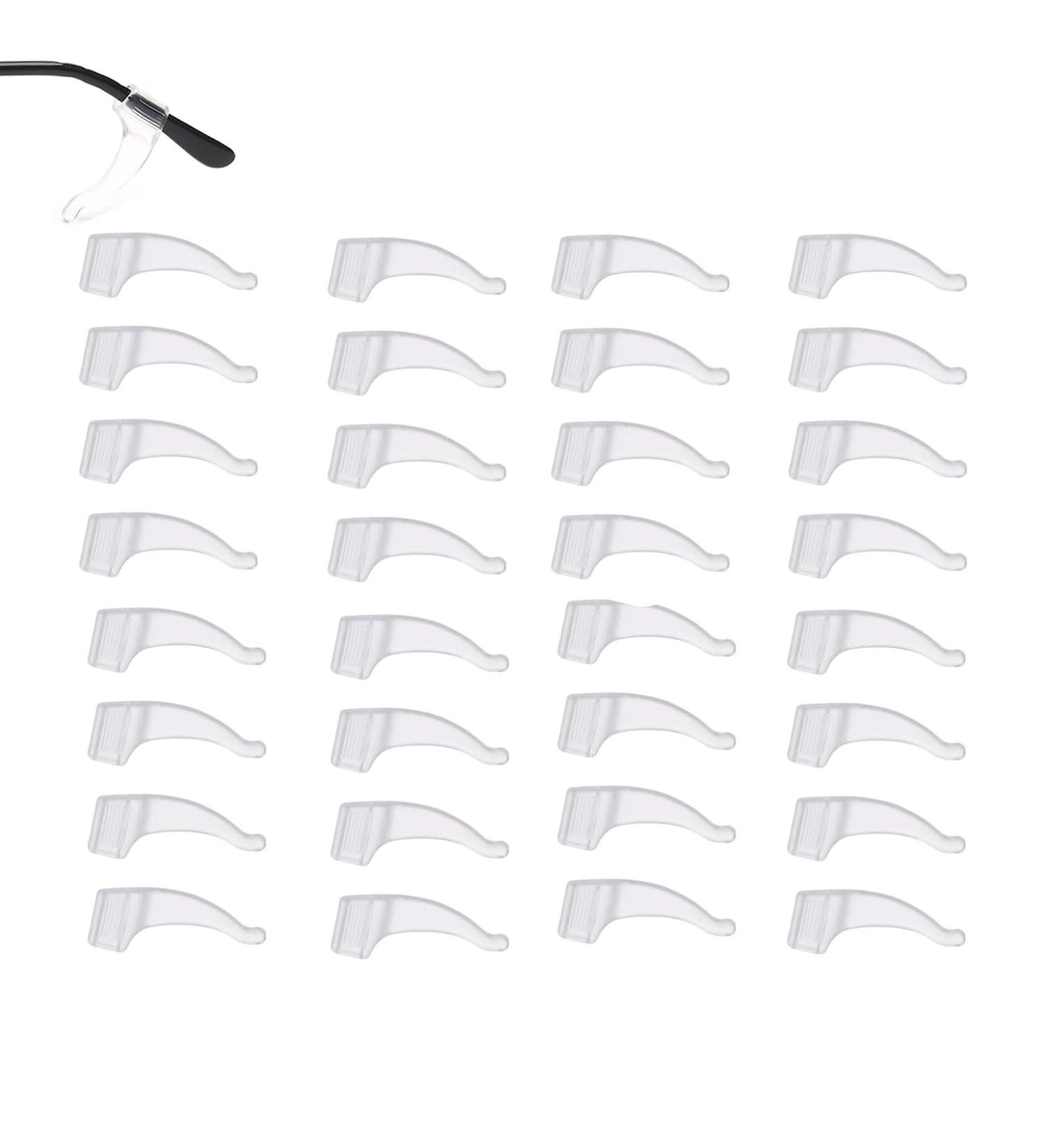 Silicone Glasses Holder Set | 20 Pairs Anti-Slip Ear Pads for Comfort & Protection | Glasses Bracket & Sunglasses Accessories - Buy Online on GoSupps.com