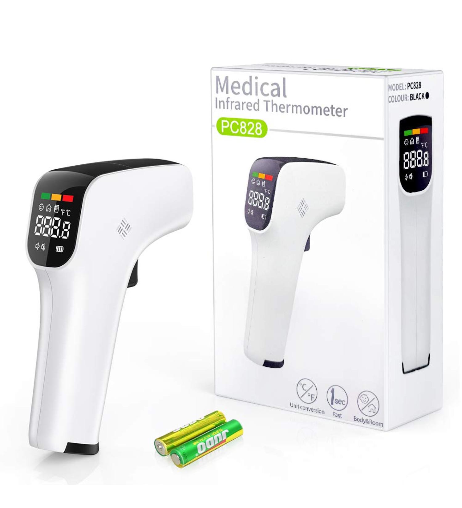Buy Original4u Pacom Digital Thermometer - Infrared Non-Contact Forehead & Ear Temperature Measurement | Fast International Shipping - Buy Online on GoSupps.com