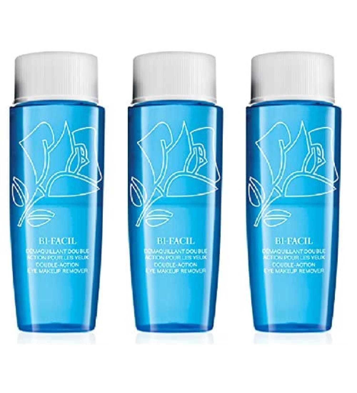 Lancome Bi-Facil Non Oily Sensitive Eyes Double-Action Eye Makeup Remover --30ml (pack of 3)