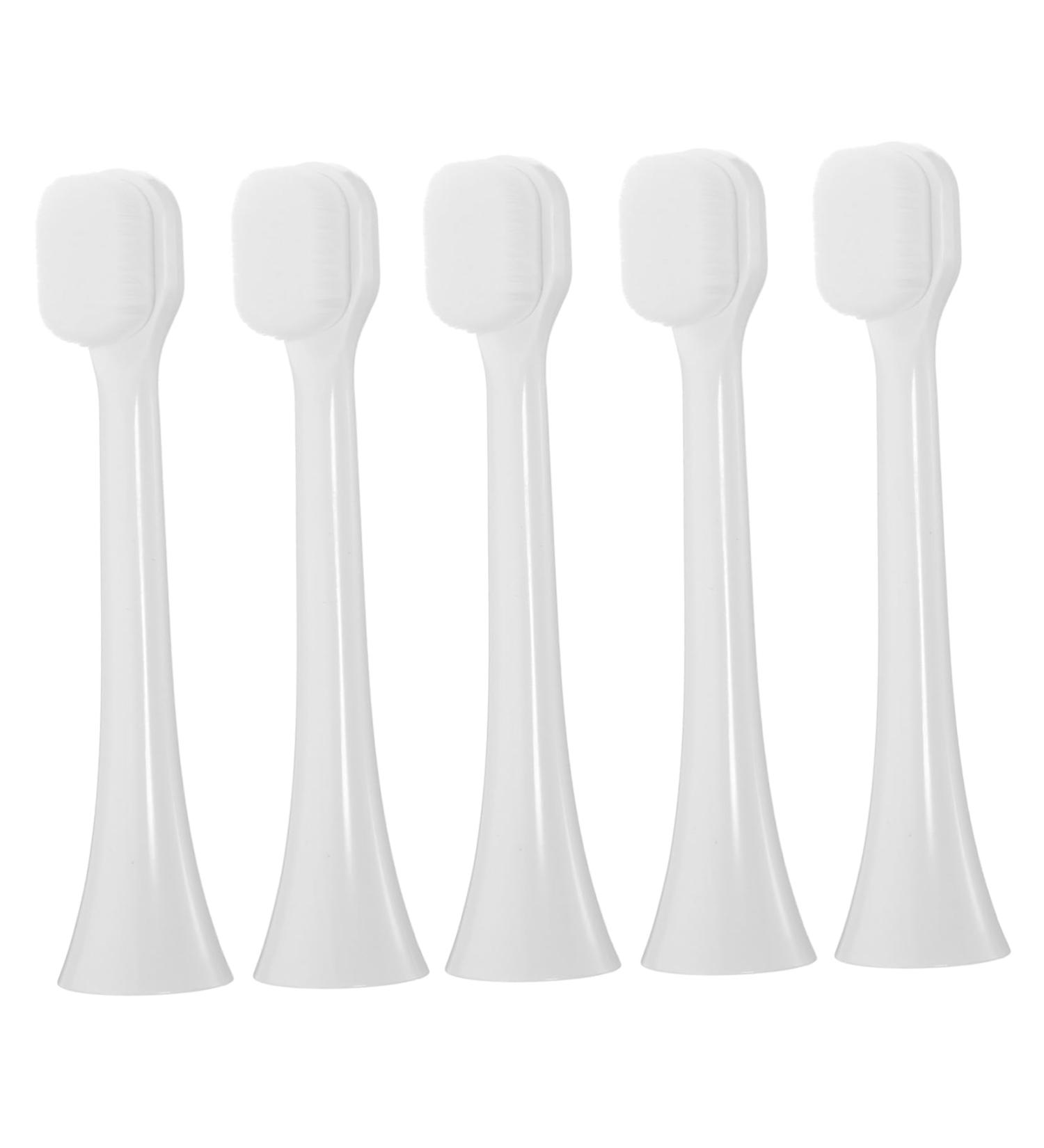 Hoement 5pcs Thousand-Hair Toothbrush Head Electric Toothbrush Part Durable Toothbrush Replacements Reusable Toothbrush Heads Electric Toothbrush Heads Toothbrush Fittings Toothbrush Parts - Buy Online on GoSupps.com