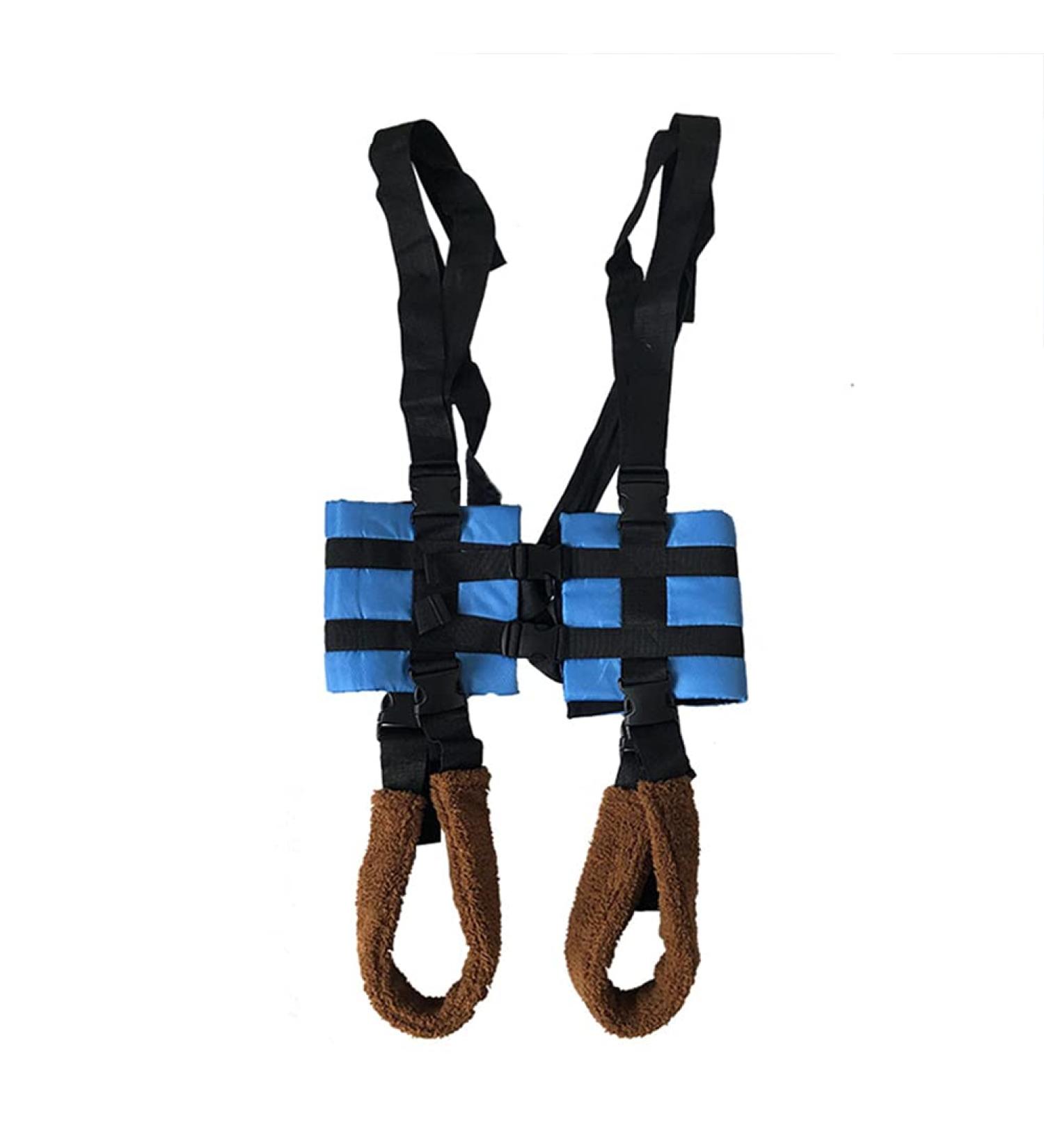 Full Body Lift Equipment & Patient Walking Strap for Seniors | Transfer Belt for Thighs Hips Waist & Back Support | Exercise-Assisted Walking Strap (Blue) - Buy Online on GoSupps.com