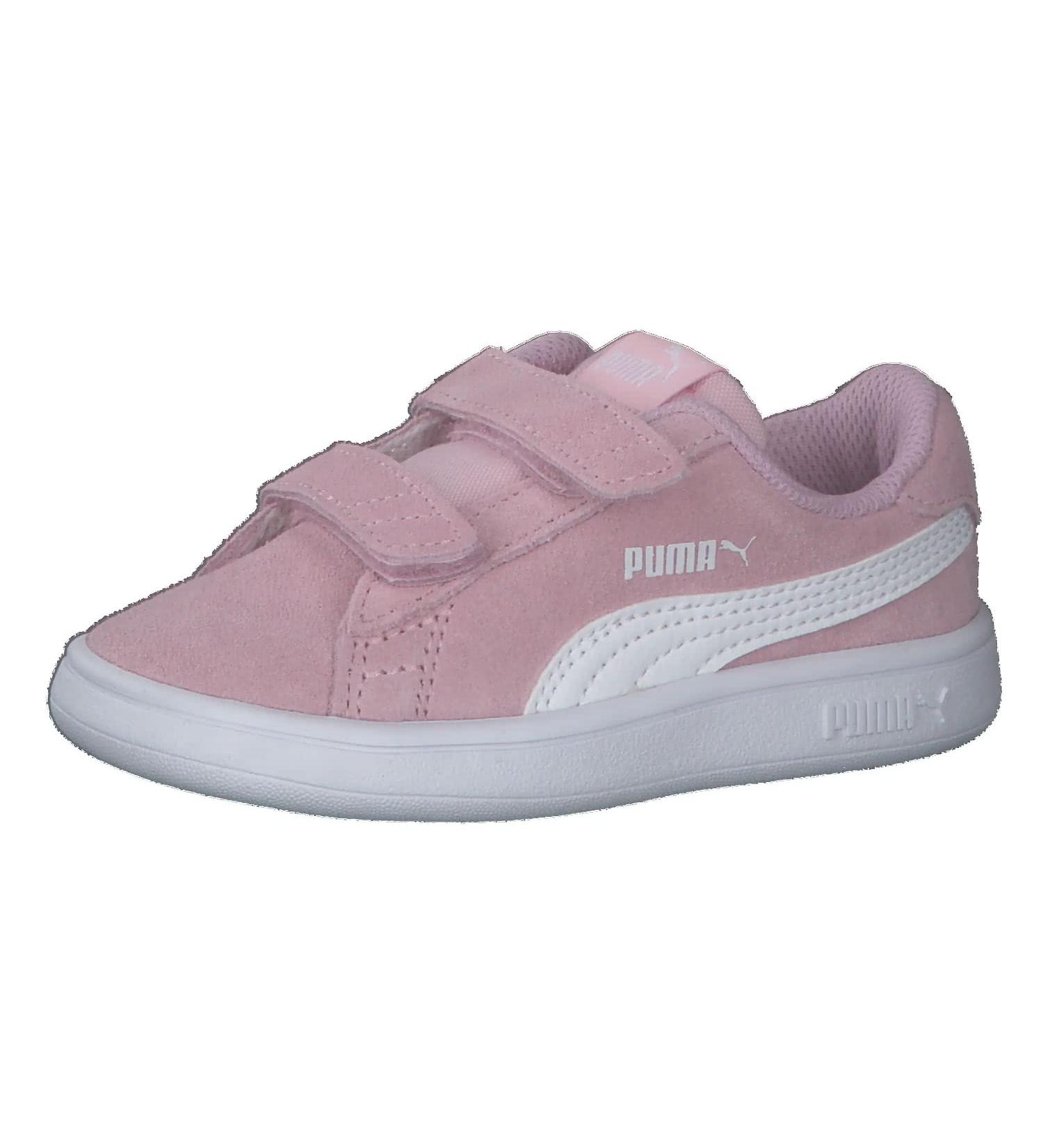 PUMA Kids Smash V2 Buck V INF Sneaker - Pink | Size 7 UK Child - Buy Online on GoSupps.com