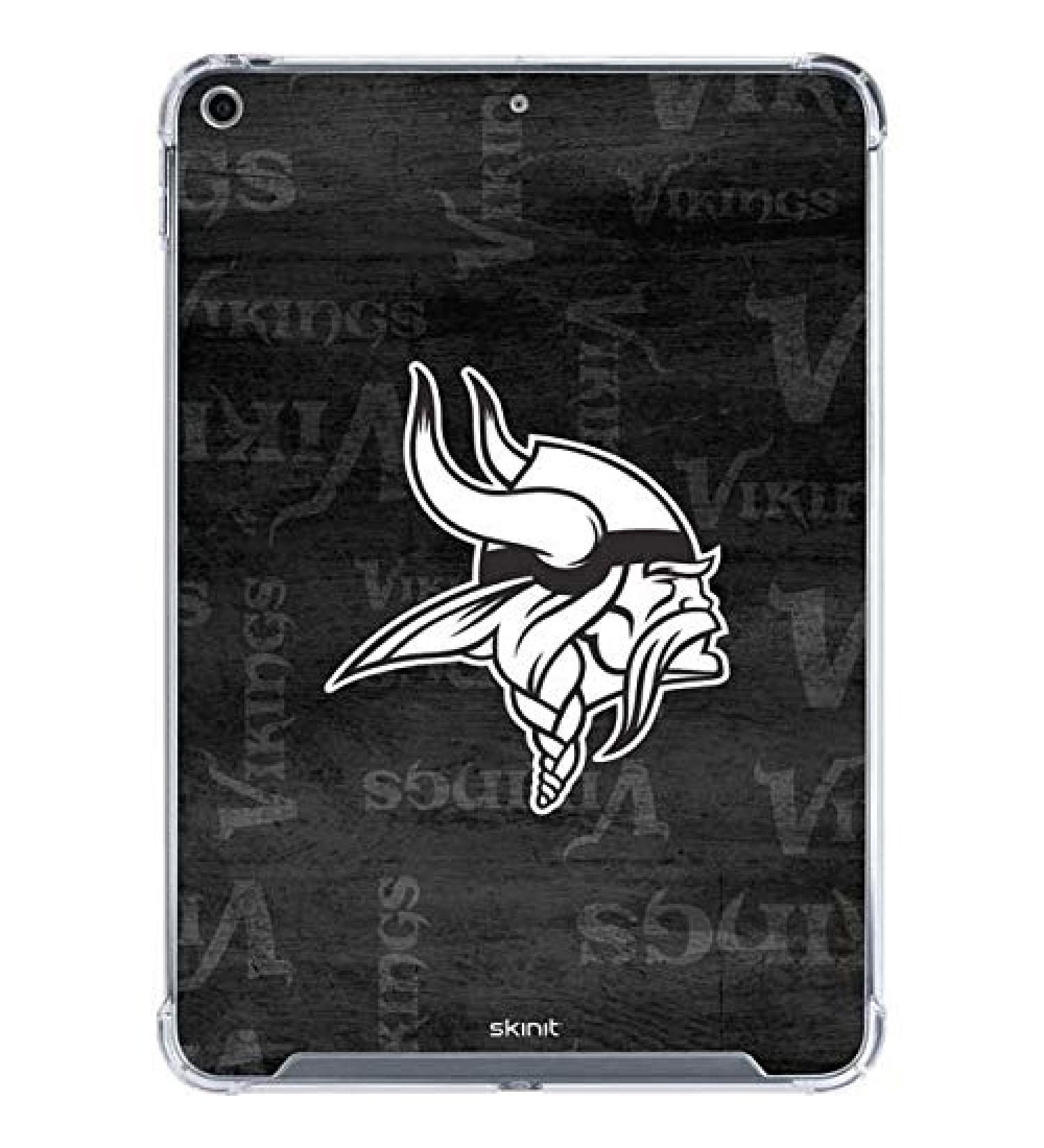 NFL Minnesota Vikings iPad 10.2in Clear Tablet Case - Officially Licensed Black & White Design - Buy Online on GoSupps.com