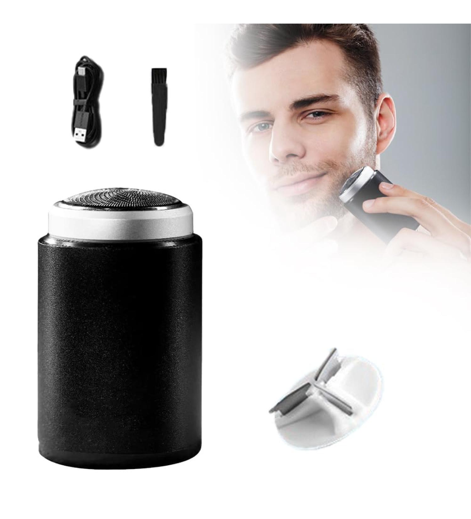 2024 Newest Mini Portable Electric Shaver Mini Electric Shaver One-Button Use Electric Razor for Men Portable Powerful Storm Razor for Men Women Travel Essentials (Shaver+1 Blades) - Buy Online on GoSupps.com