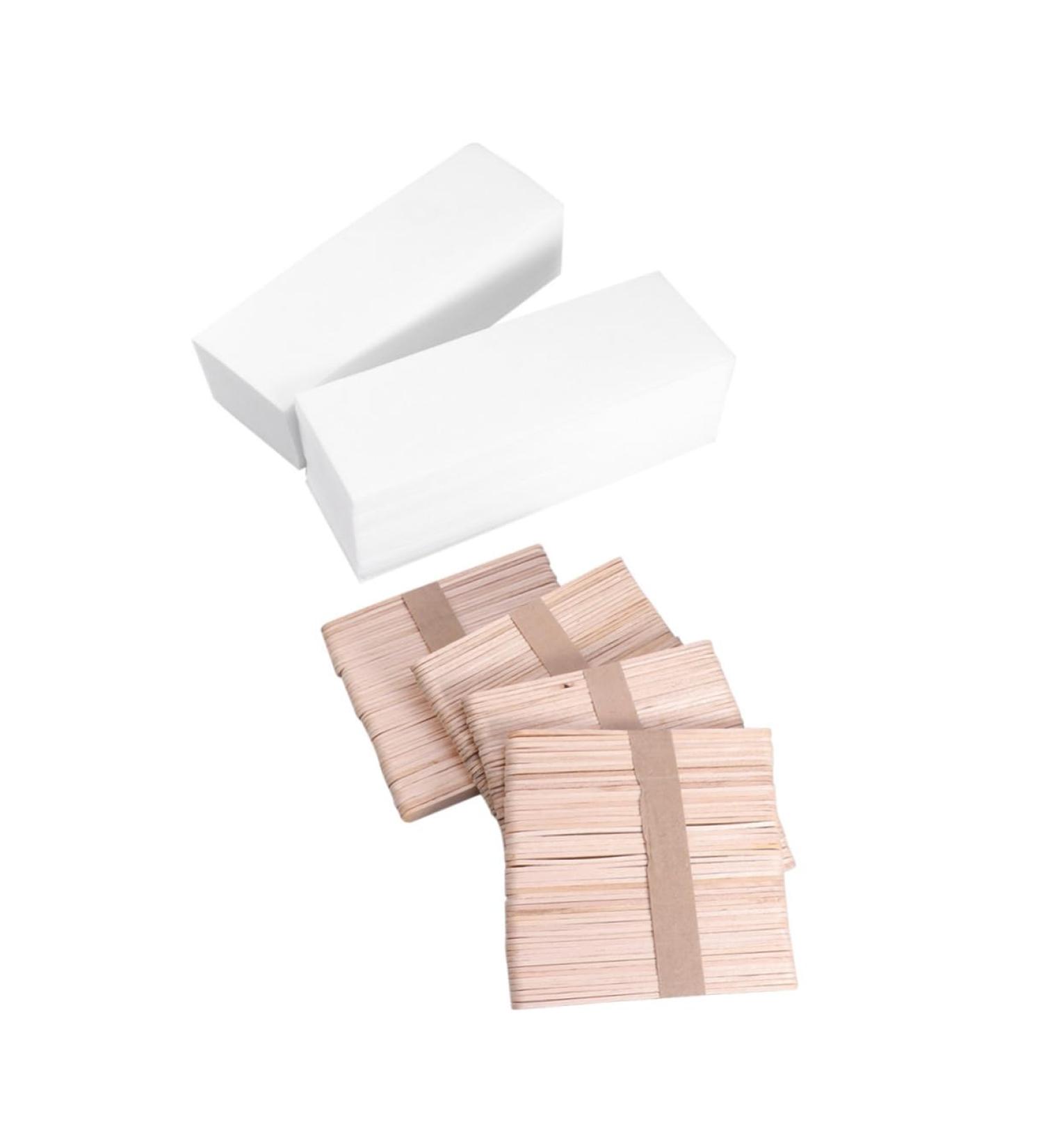 Doitool 400 pcs Cotton Cleaning Cloths - Hair Remover Towels & Wax Strips for Effective Hair Removal | International Shipping - Buy Online on GoSupps.com