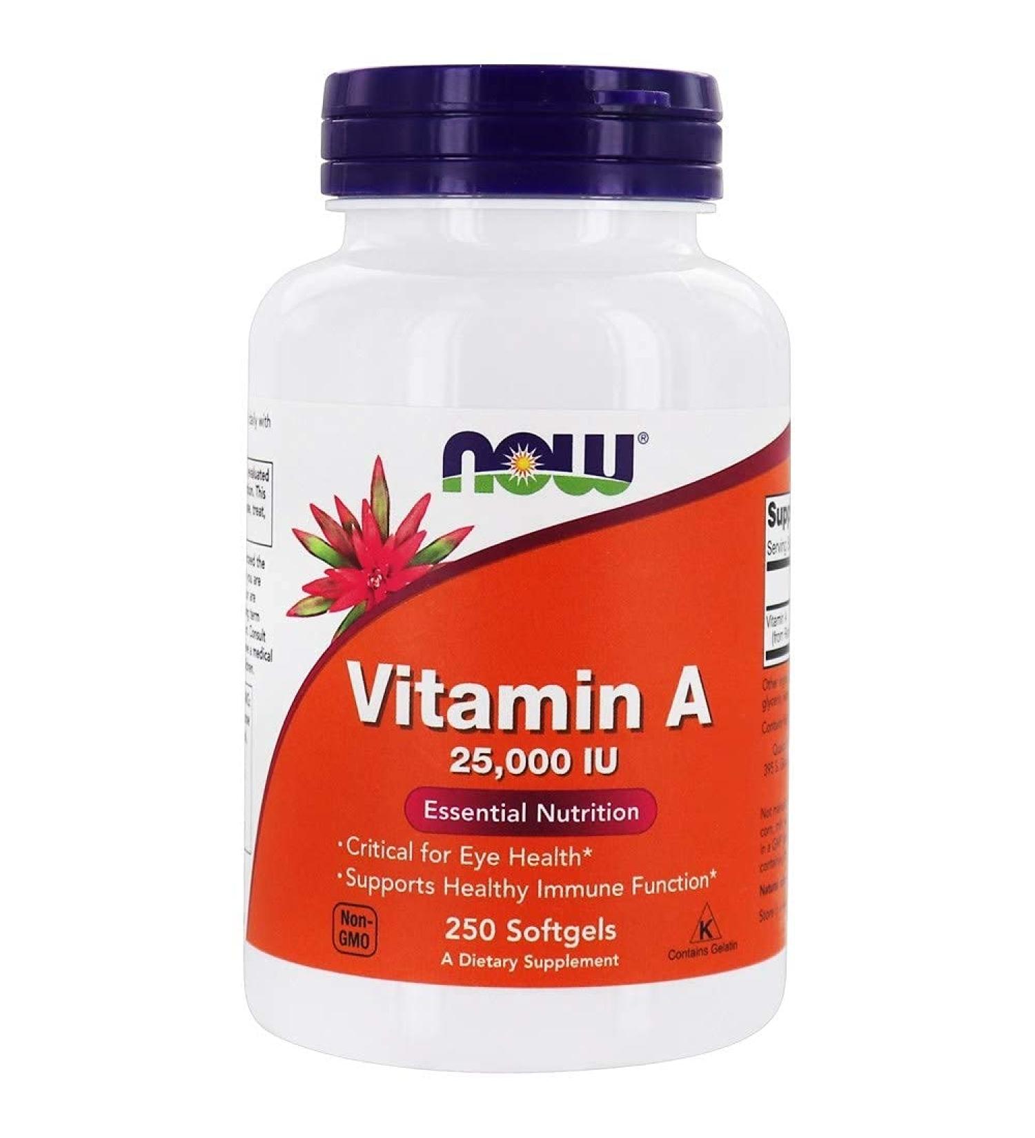 Now Foods 25,000 IU Vitamin D3 Softgel - 250 Count - Buy Online on GoSupps.com