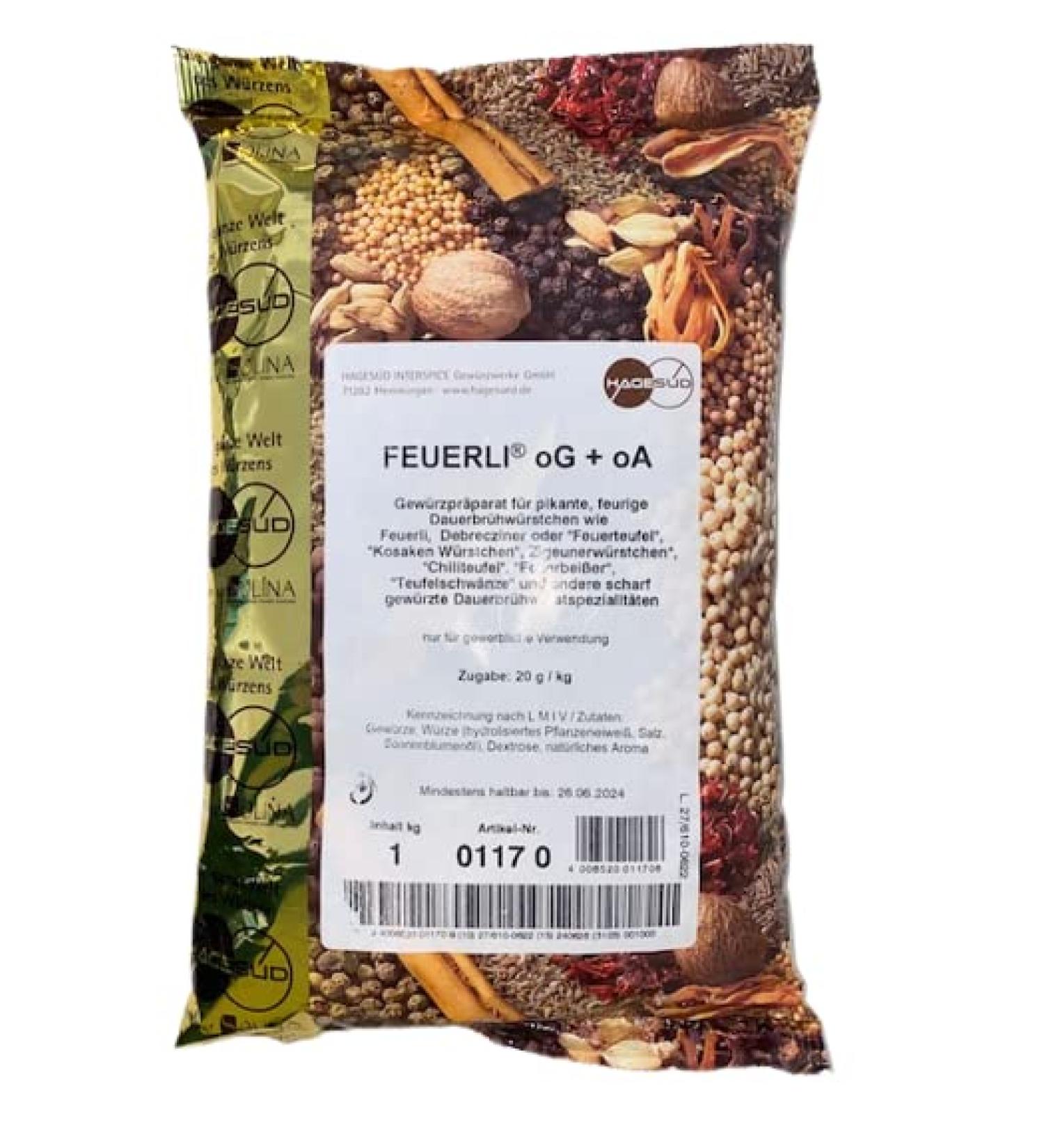 Hages d Feuerli 1 kg zak