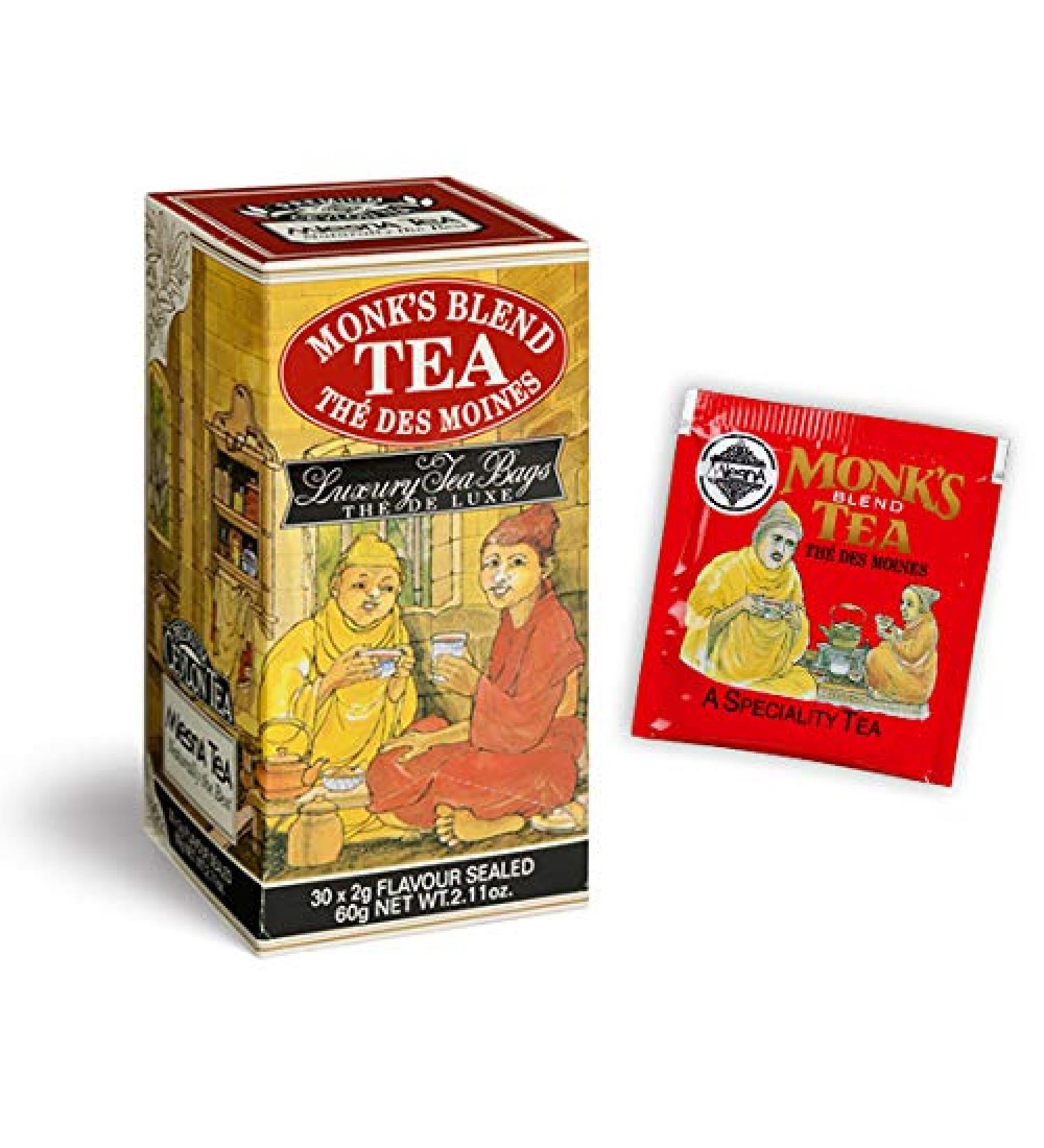 Mlesna TEA MONK'S BLEND TEA (VANILLA AND MELOGRANO) TEA MLESNA 30 FILTERS