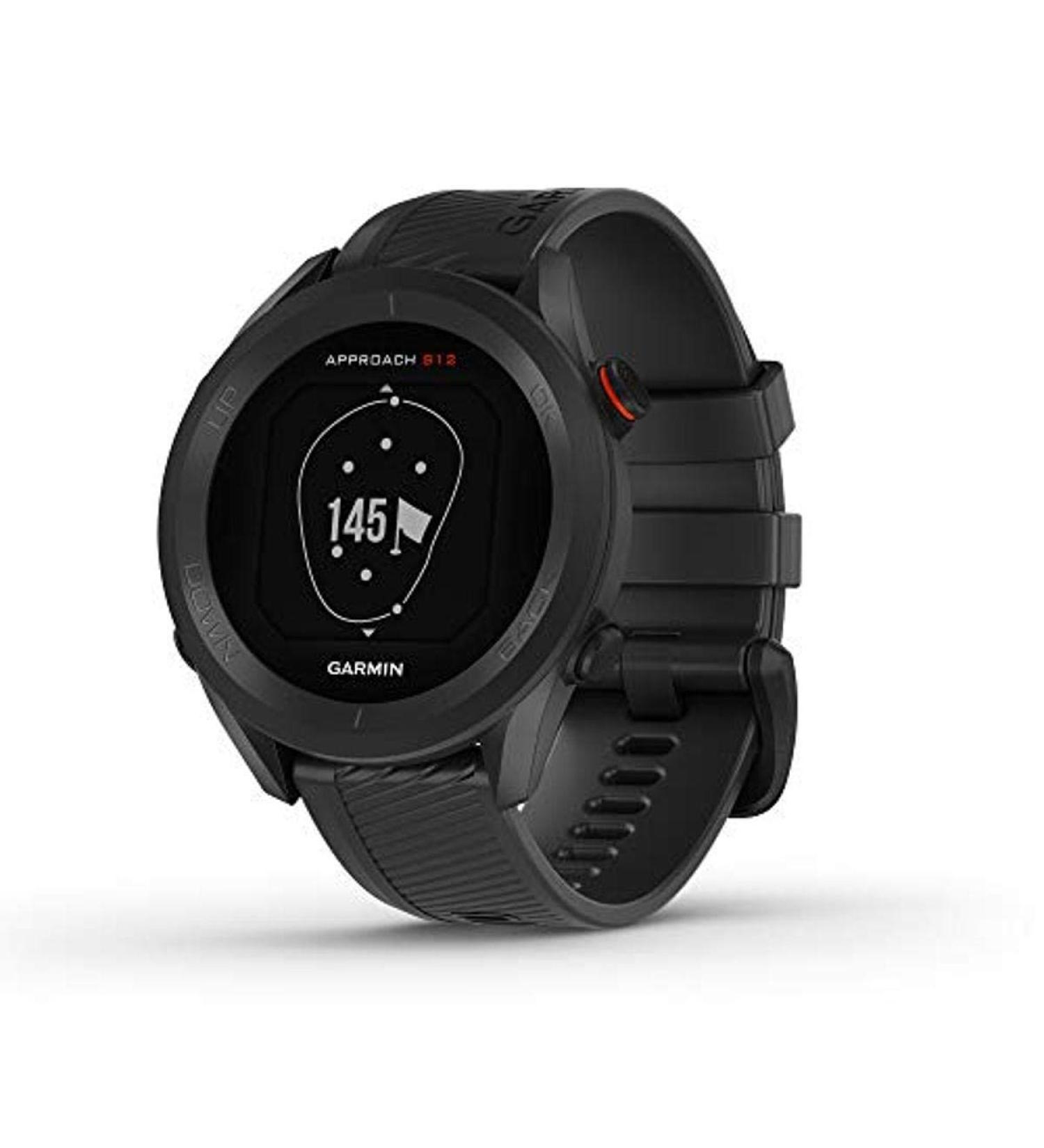 Garmin Approach S12 GPS Golf Watch (Black) - 42k+ Preloaded Courses | Easy-to-Use | 010-02472-00 - Buy Online on GoSupps.com