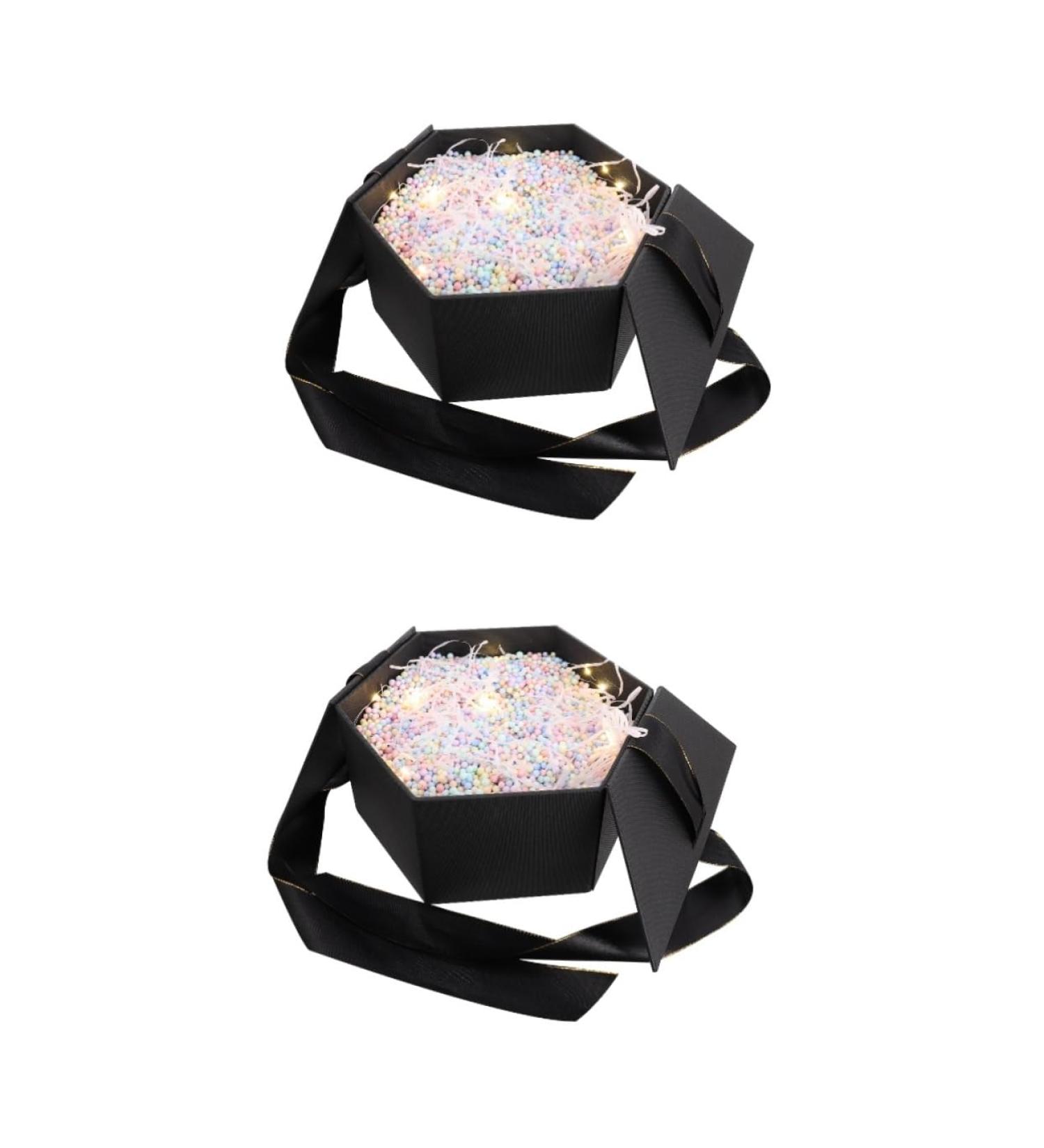 ABOOFAN 2 Sets Valentine's Day Decorative Rabbit Boxes Valentines Day Hexagon Holder Hex Box - Buy Online on GoSupps.com