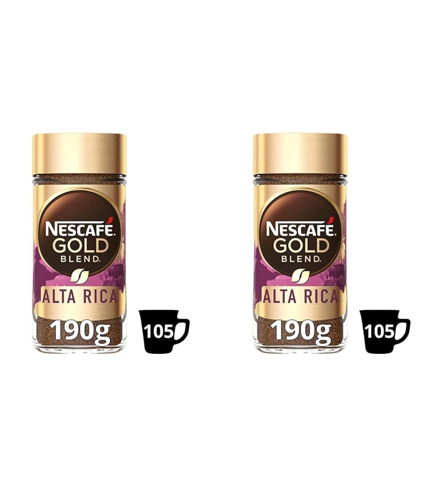 Nescaf Gold Blend Origins Alta Rica Instant Coffee 190g (Pack of 2) - Buy Online on GoSupps.com