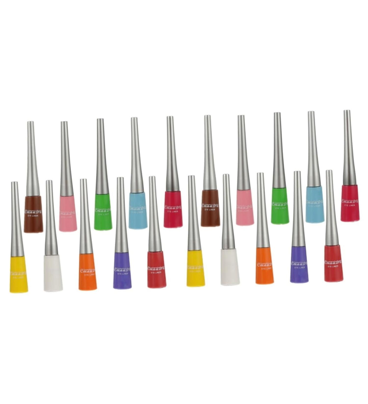 Beavorty 20 pcs Cosmetics Liner Colors Liquid Make Colour Pen Up Shadow Colorful Eye Long-lasting Lasting - Buy Online on GoSupps.com