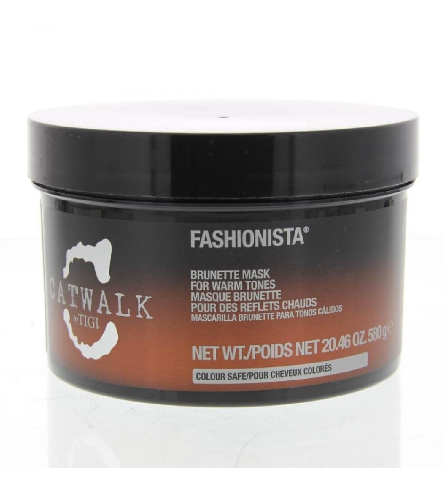 Catwalk Tigi Fashionista Brunette Mask 20.46oz - Deep Conditioning Treatment - Buy Online on GoSupps.com