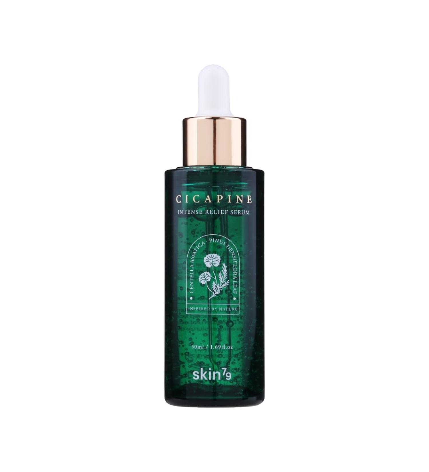 SKIN79 Cica Pine Intense Relief Serum 50 ml highly concentrated CICA care serum for all skin types