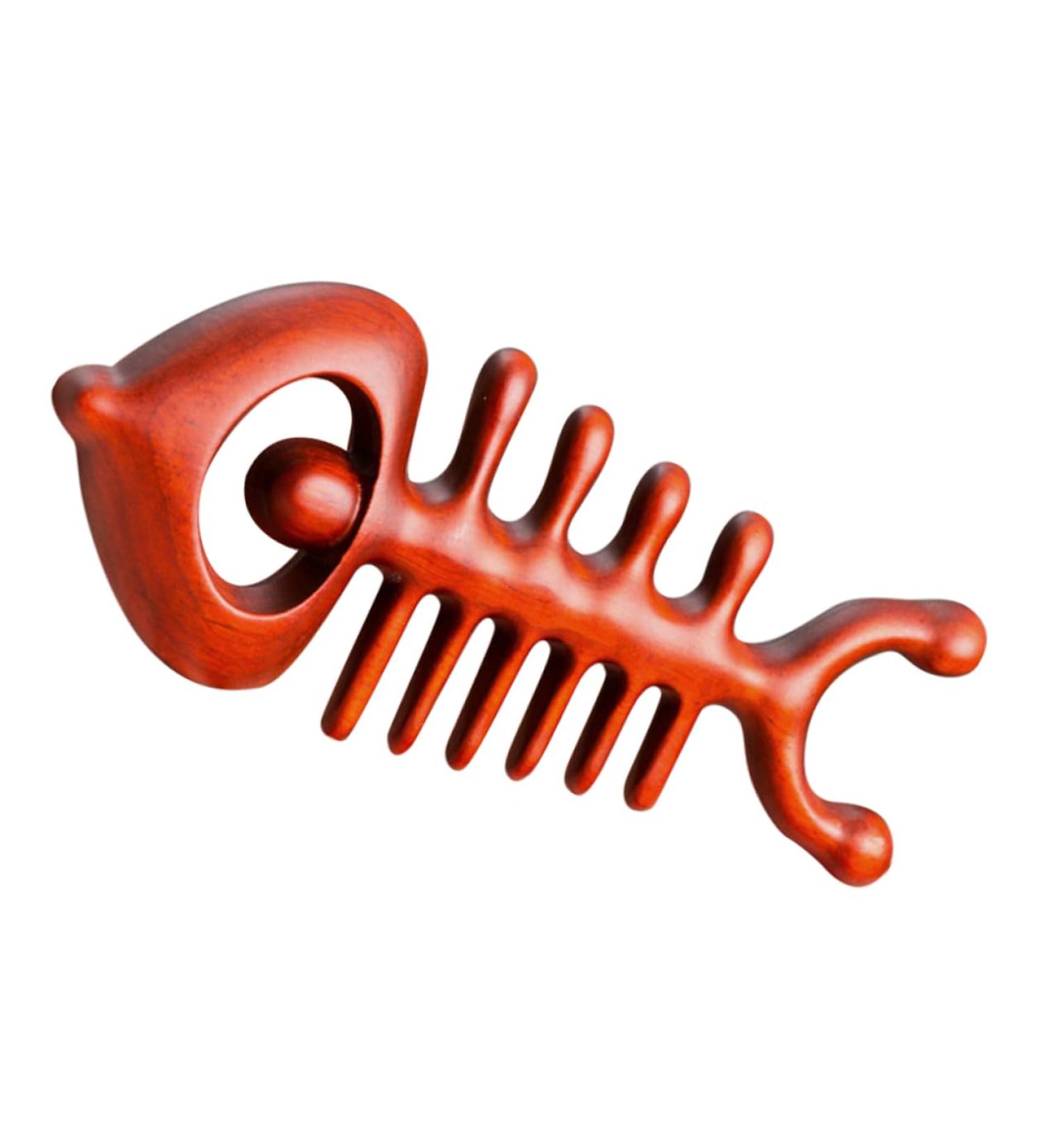 Shop Gleavi Ergonomic Legstasy - Sustainable Pain Relief Wooden Massage Comb | Anti-Static & Practical for Ultimate Comfort - Buy Online on GoSupps.com