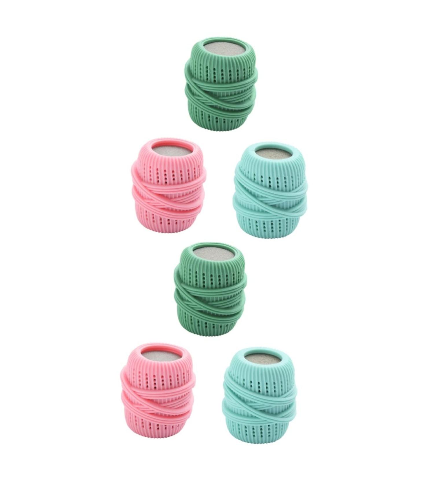 CLISPEED 6 Pcs Washing Machine Laundry Ball Laundry Detergent Dryer Ball Laundry Detergent Alternative Laundry Balls for Washing Machine Laundry Balls Free Tpe Substitute 7x4.5x4.5cmx2pcs Random Colorx2pcs - Buy Online on GoSupps.com