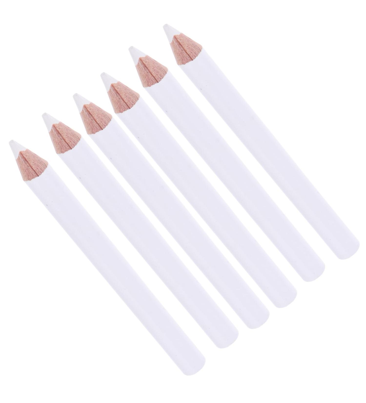 Ipetboom 30pcs Absorb White Pencil Nail Gems Nail Art Pencil White Nail Dotting Pencil Picking Tools Drilling - Buy Online on GoSupps.com